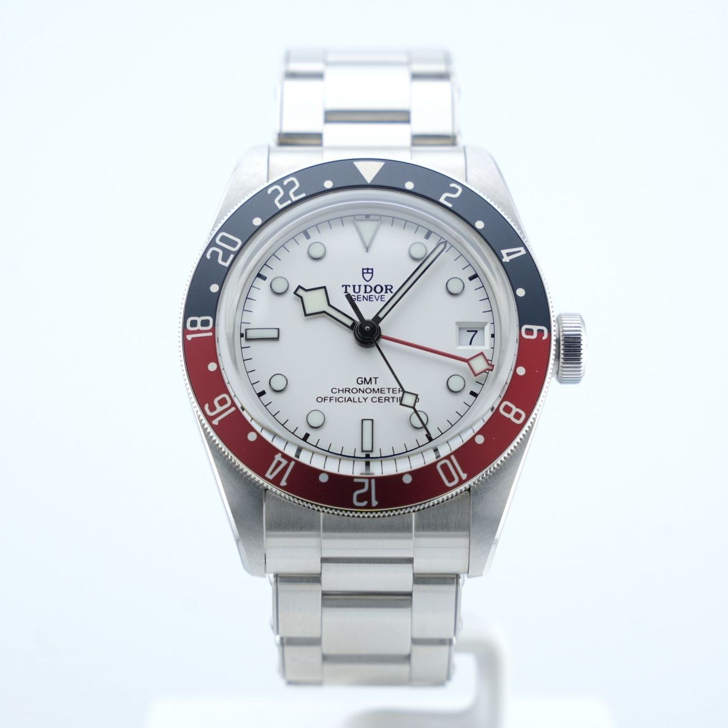 Tudor Black Bay GMT 79830RB (2023) - White dial 41 mm Steel case (1/8)