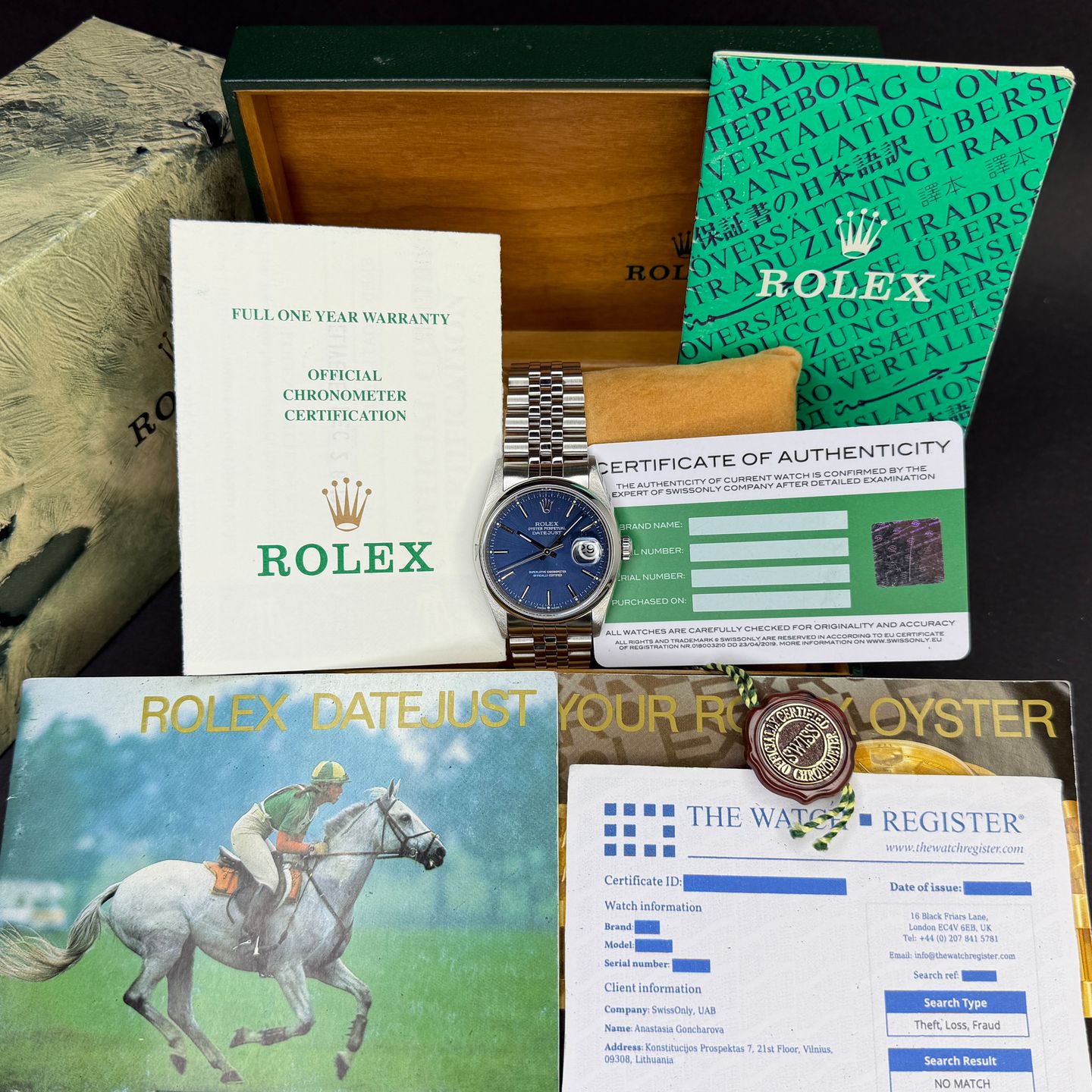Rolex Datejust 36 16200 (1997) - 36 mm Steel case (3/8)