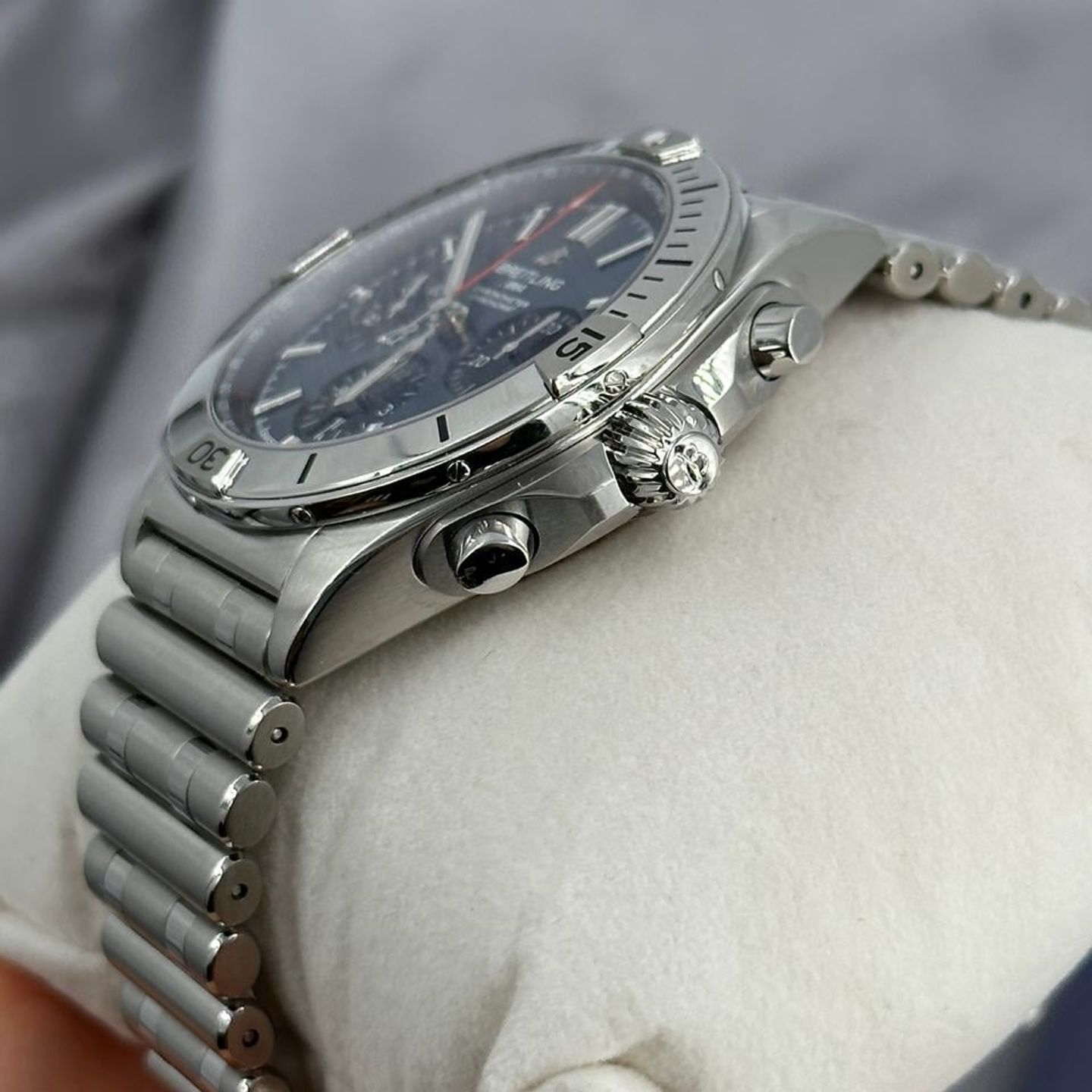 Breitling Chronomat AB0134101C1A1 (2025) - Blue dial 42 mm Steel case (8/10)