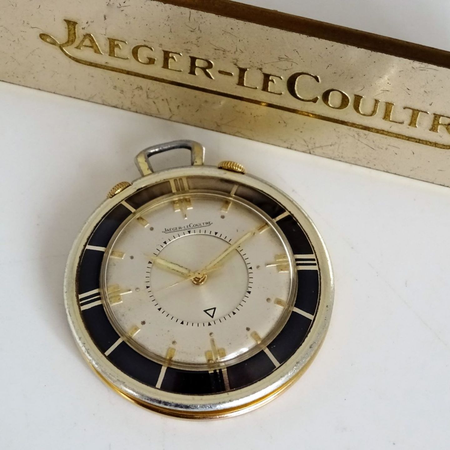 Jaeger-LeCoultre Memovox Unknown (1955) - Silver dial 42 mm Steel case (6/8)