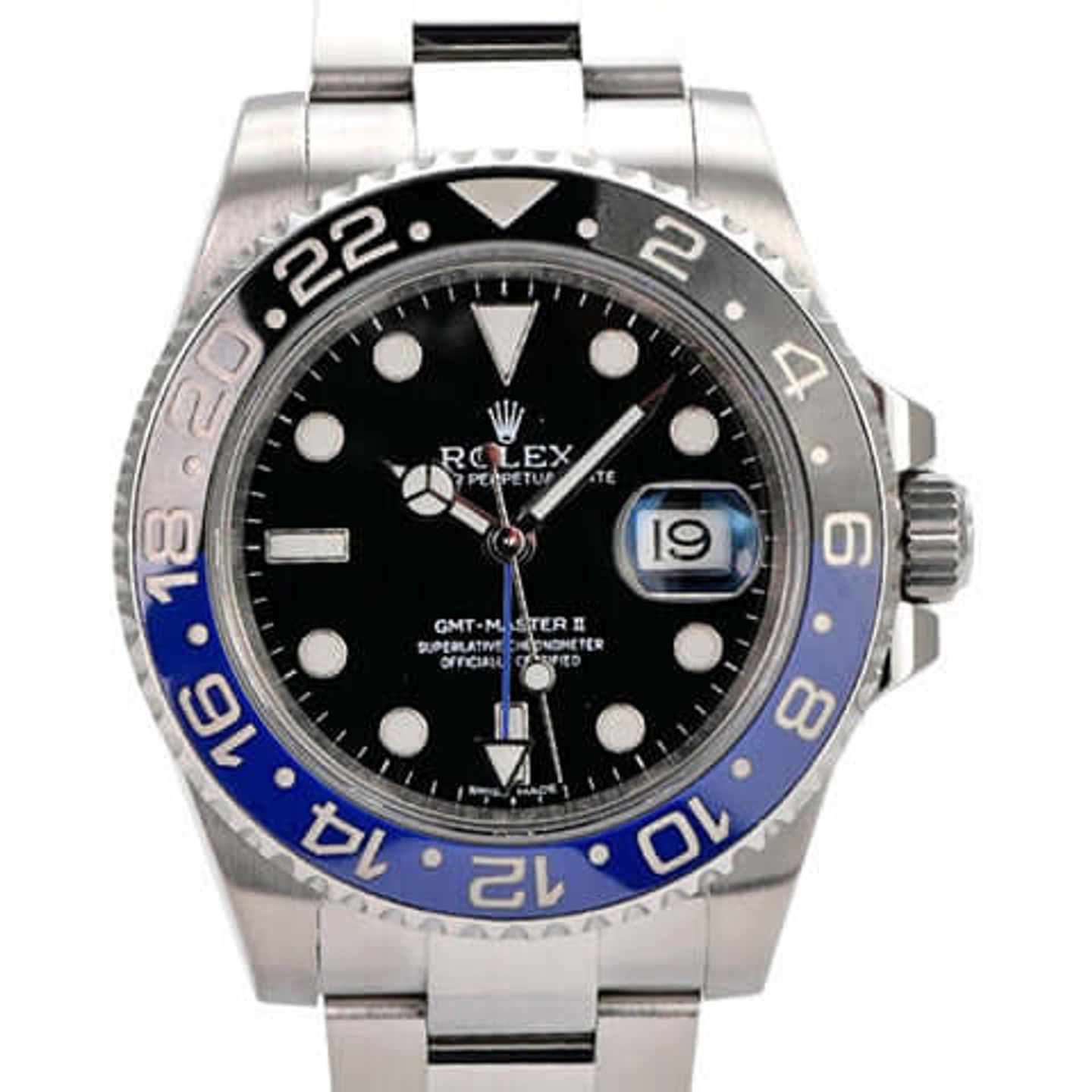 Rolex GMT-Master II 116710BLNR (2014) - Black dial 40 mm Steel case (1/8)