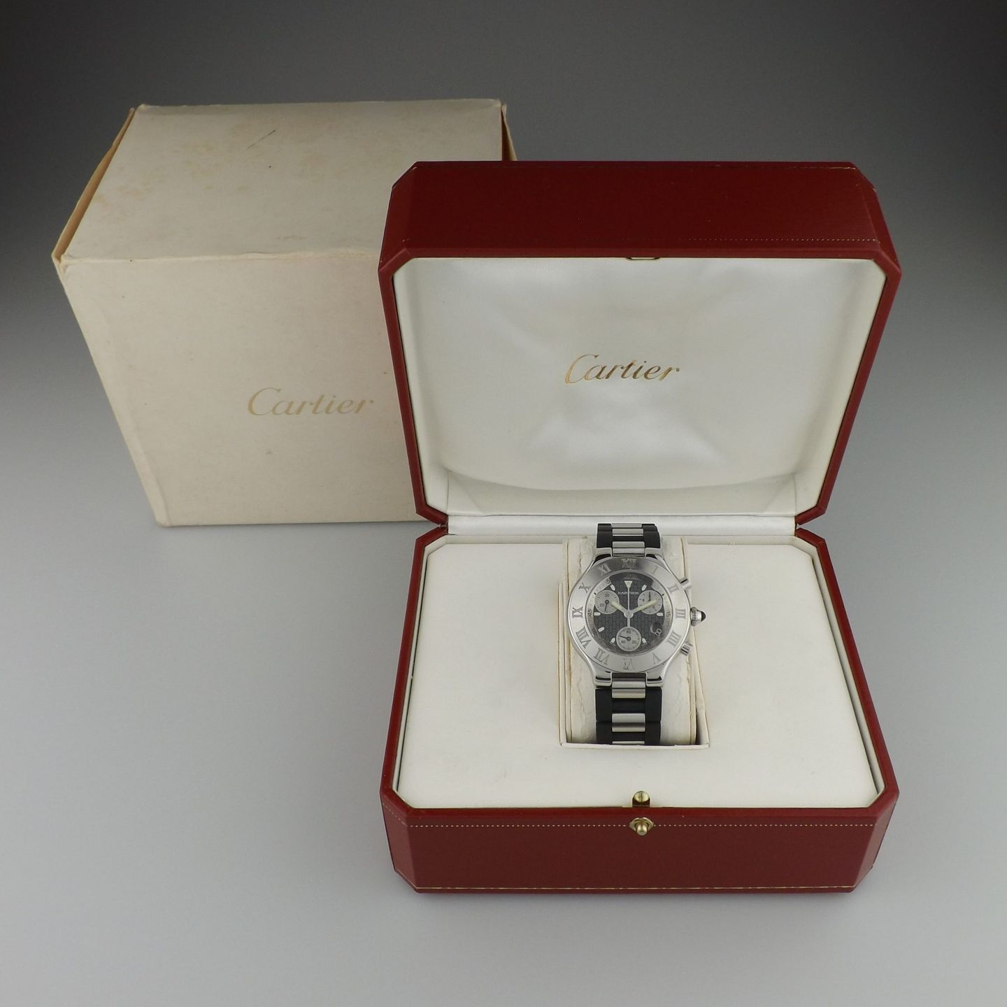 Cartier 21 Chronoscaph 2424 - (7/8)