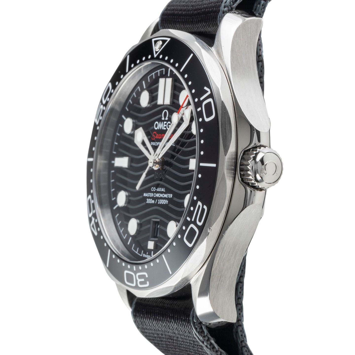 Omega Seamaster Diver 300 M 210.32.42.20.01.001 (Onbekend (willekeurig serienummer)) - Zwart wijzerplaat 42mm Staal (6/8)