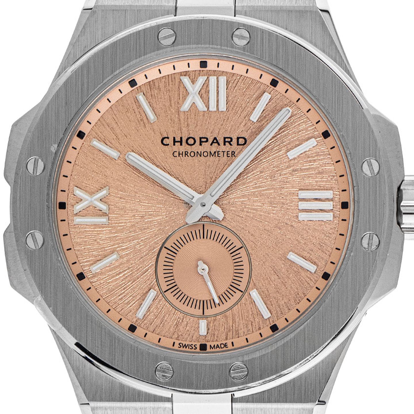 Chopard Alpine Eagle 298623-3001 (2025) - Pink dial 41 mm Steel case (1/7)
