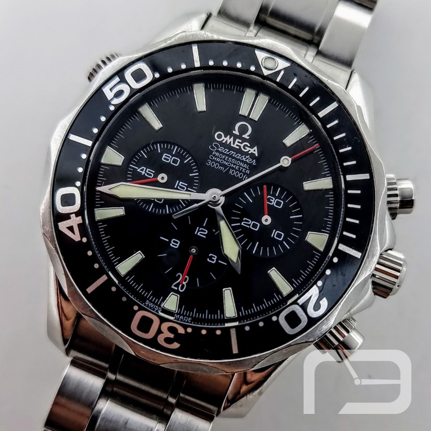 Omega Seamaster Diver 300 M 2594.52.00 (Unknown (random serial)) - Black dial 42 mm Steel case (1/8)