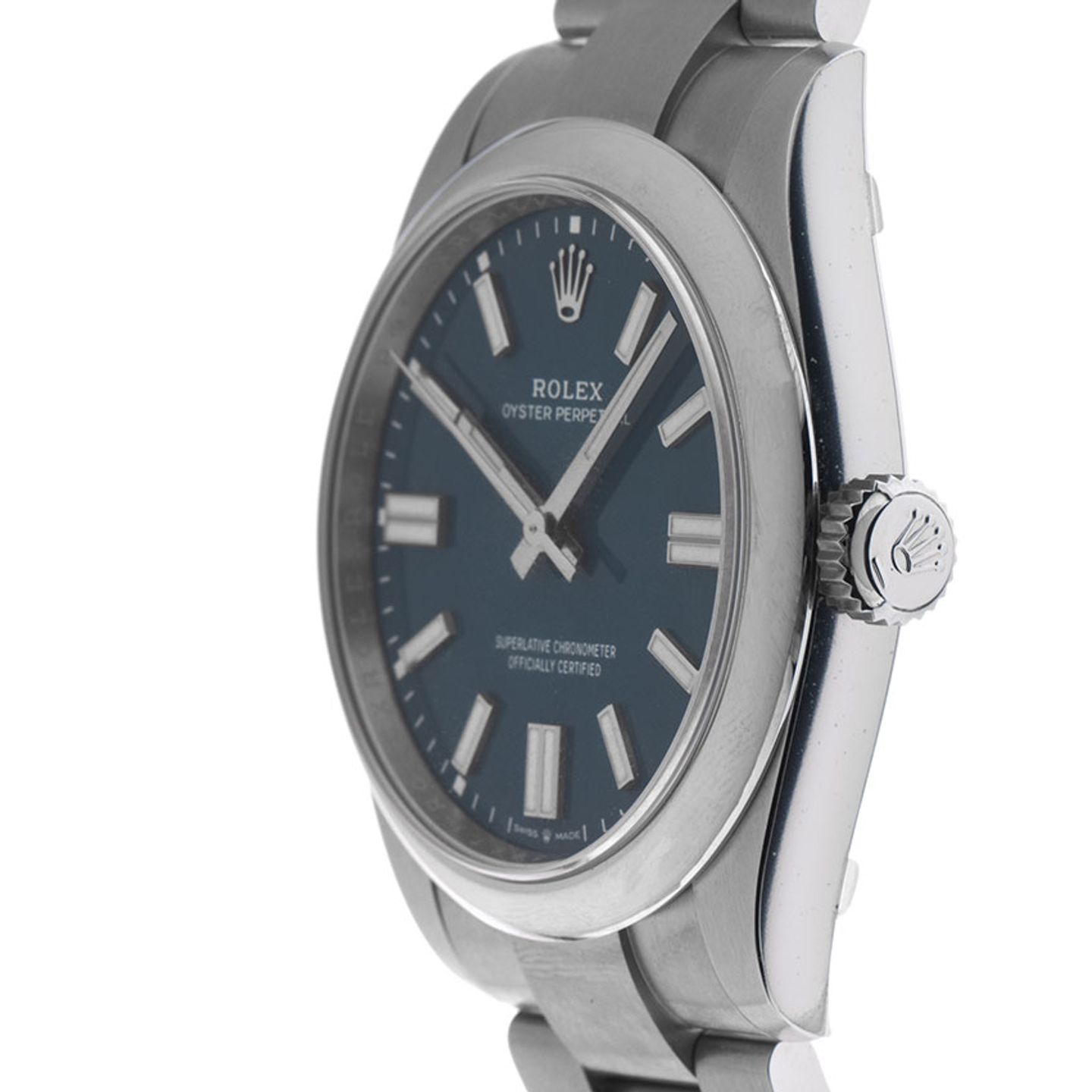 Rolex Oyster Perpetual 41 134300 (2025) - Blauw wijzerplaat 41mm Staal (4/7)