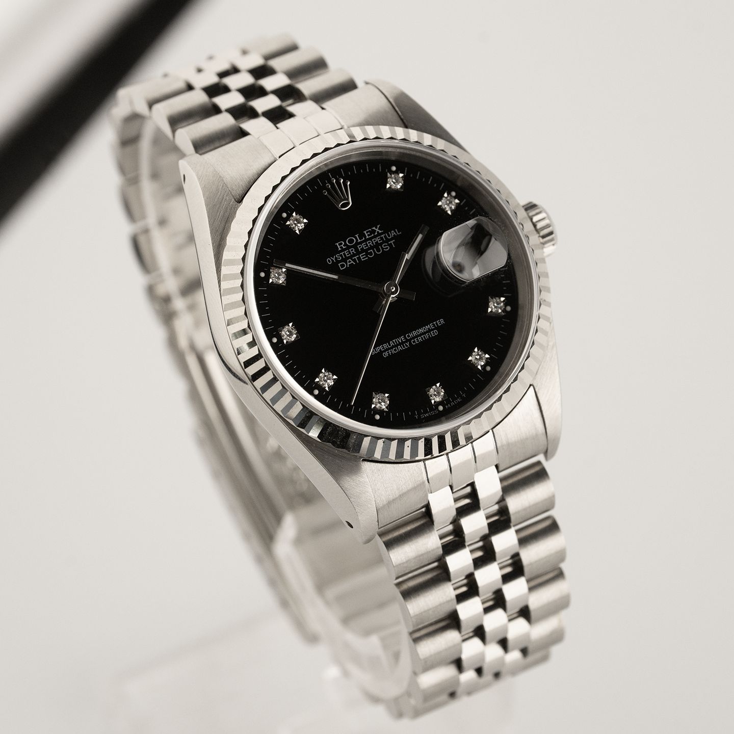 Rolex Datejust 36 16234 (1989) - Black dial 36 mm Steel case (3/7)
