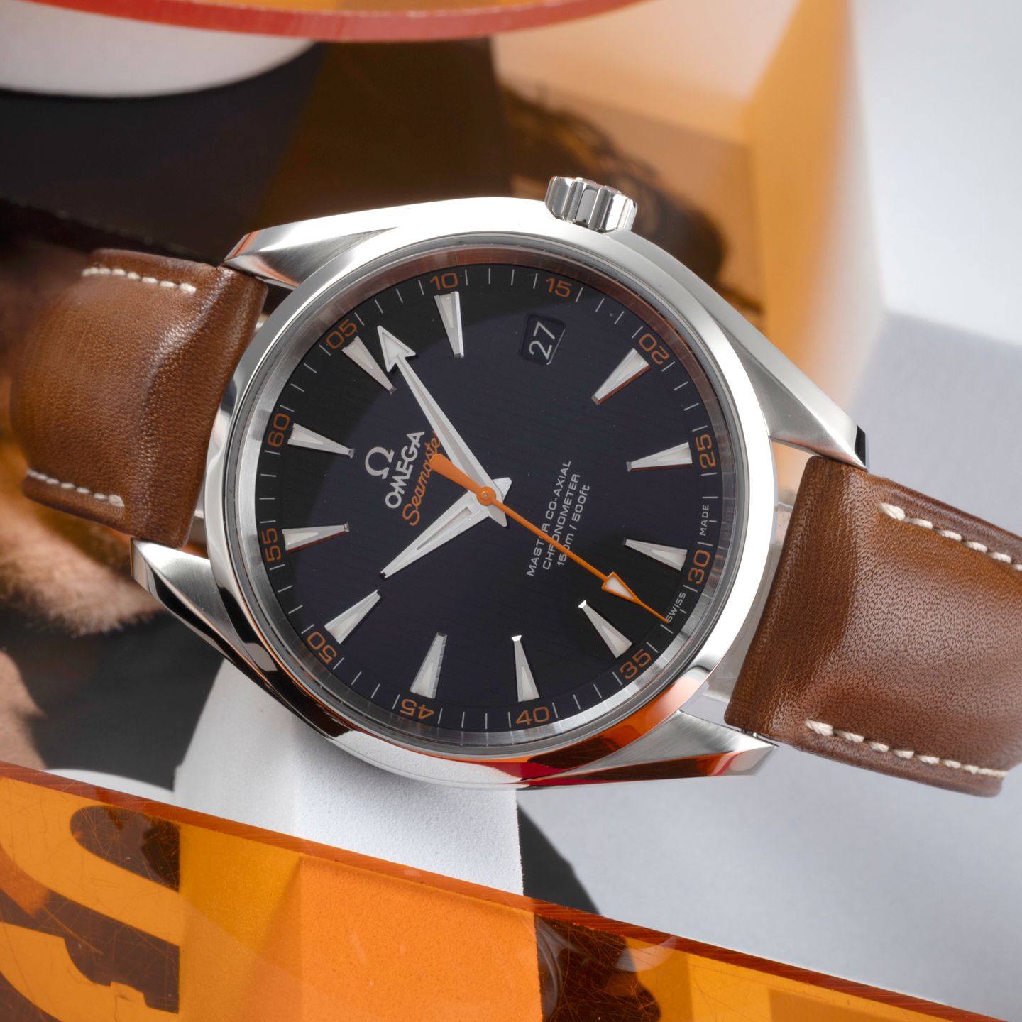 Omega Seamaster Aqua Terra 231.12.42.21.01.002 (Onbekend (willekeurig serienummer)) - Zwart wijzerplaat 42mm Staal (2/8)