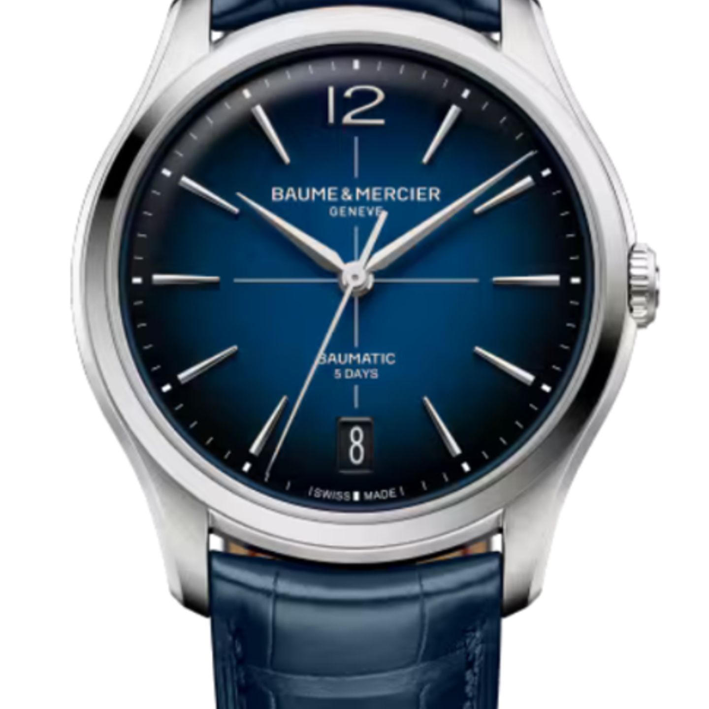 Baume & Mercier Clifton M0A10771 (2026) - Blauw wijzerplaat 39mm Staal (1/1)