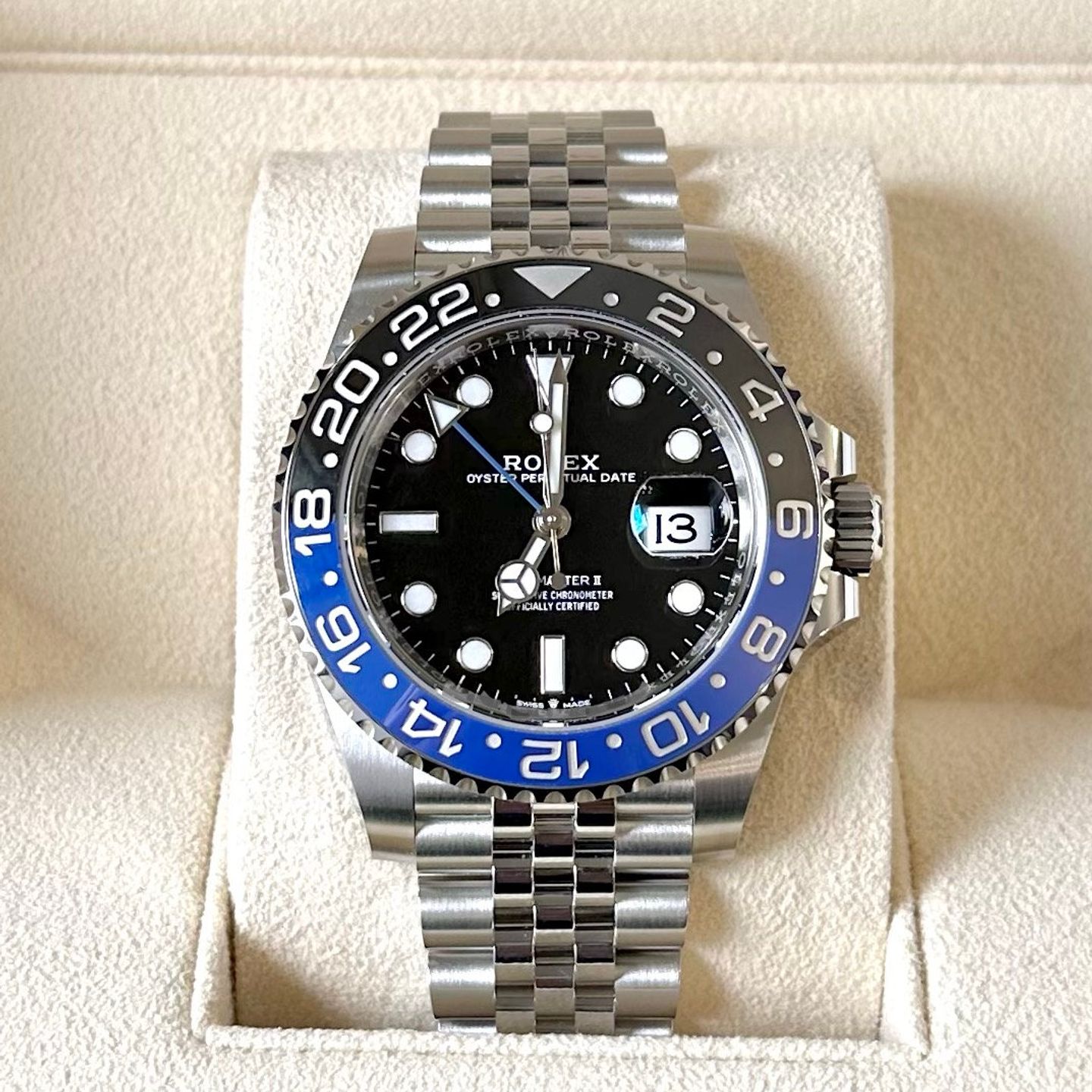 Rolex GMT-Master II 126710BLNR (2019) - Zwart wijzerplaat 40mm Staal (1/6)