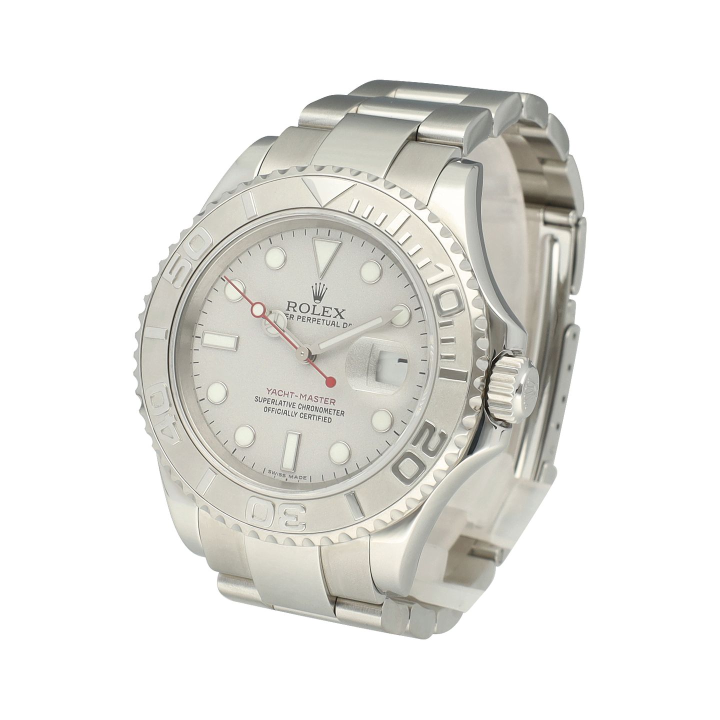 Rolex Yacht-Master 40 116622 (2007) - Silver dial 40 mm Steel case (4/8)