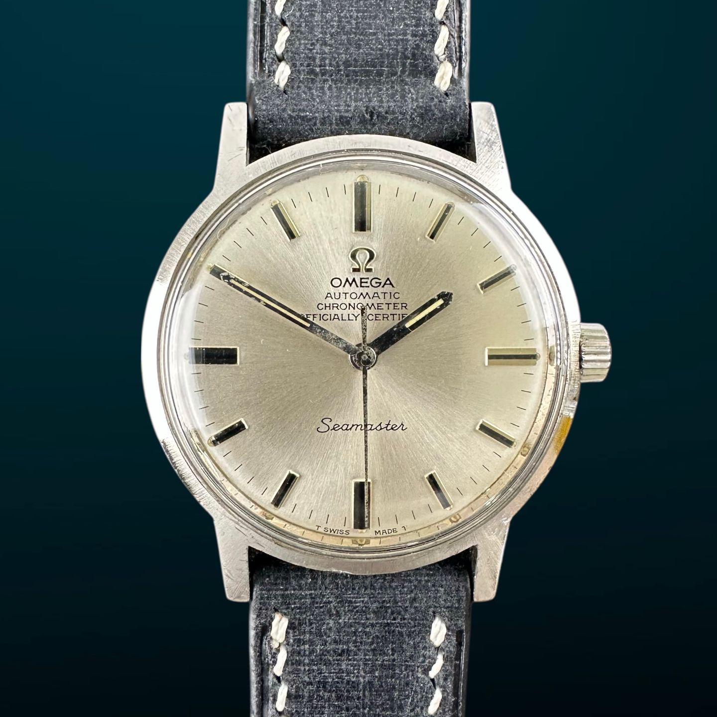 Omega Seamaster 167.07 (1968) - Wit wijzerplaat 41mm Staal (1/8)