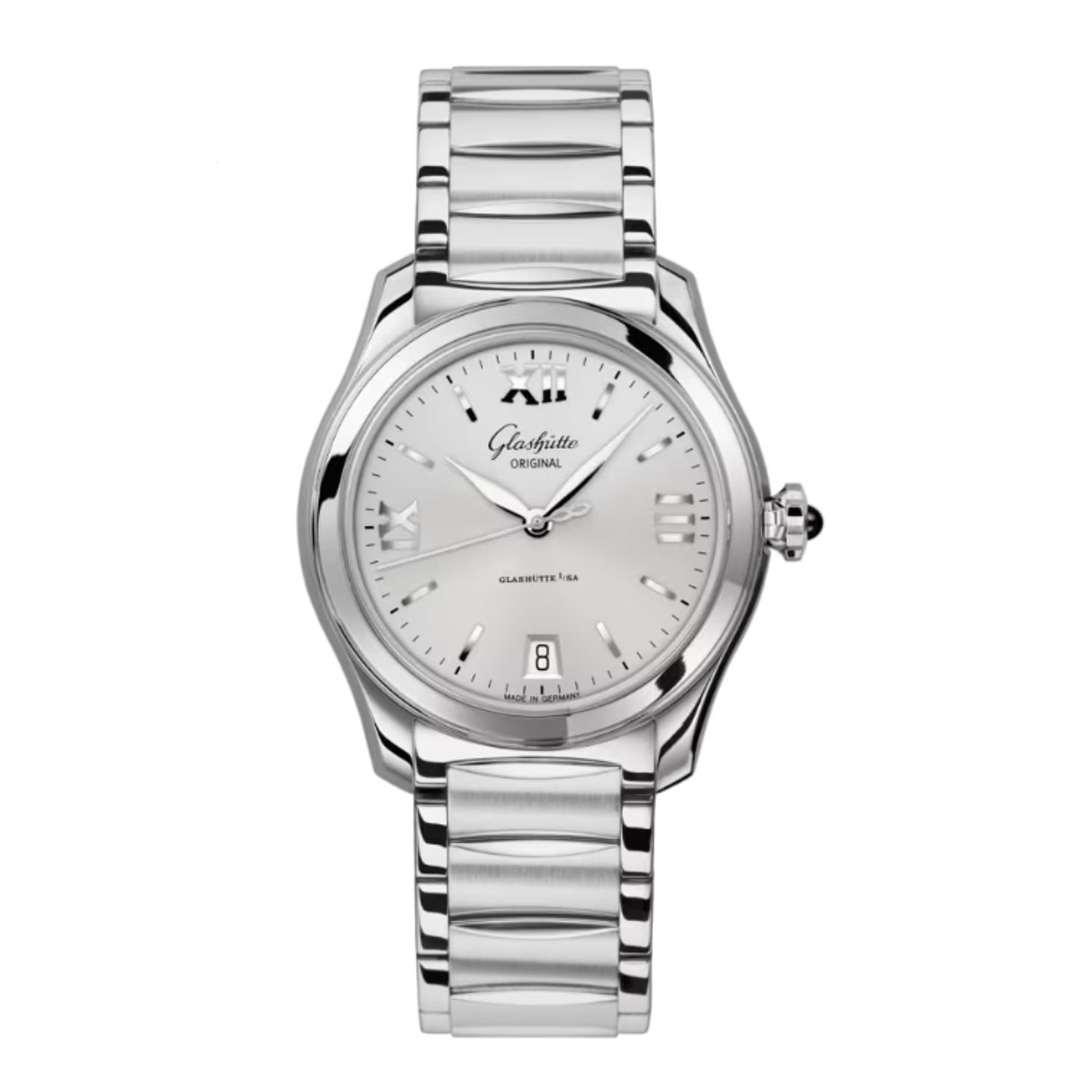 Glashütte Original Lady Serenade 1-39-22-02-02-34 (2023) - Zilver wijzerplaat 36mm Staal (1/1)