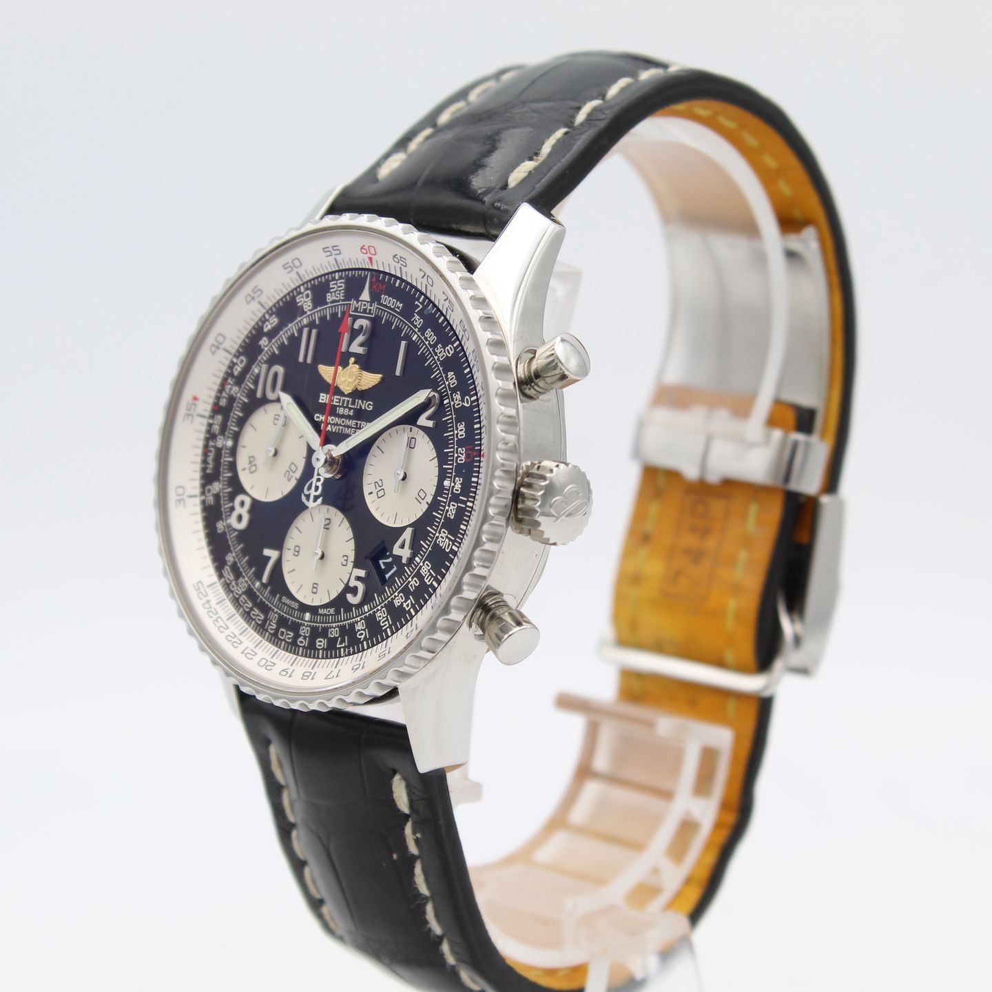 Breitling Navitimer 01 AB0120 (2013) - Black dial 43 mm Steel case (3/8)