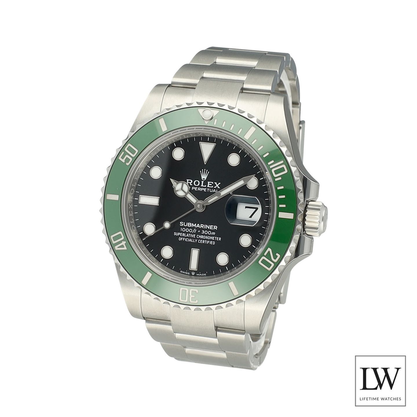 Rolex Submariner Date 126610LV (2026) - Zwart wijzerplaat 41mm Staal (4/8)