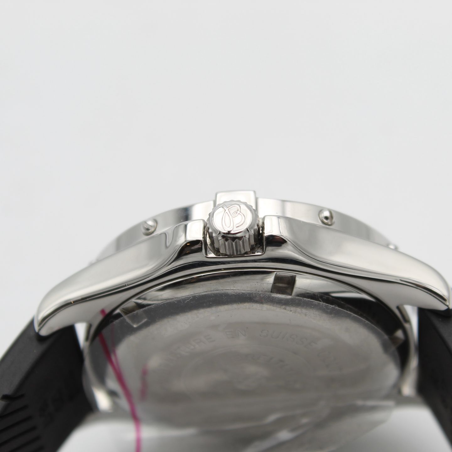 Breitling Colt Automatic A17050 (Unknown (random serial)) - White dial 38 mm Steel case (6/8)