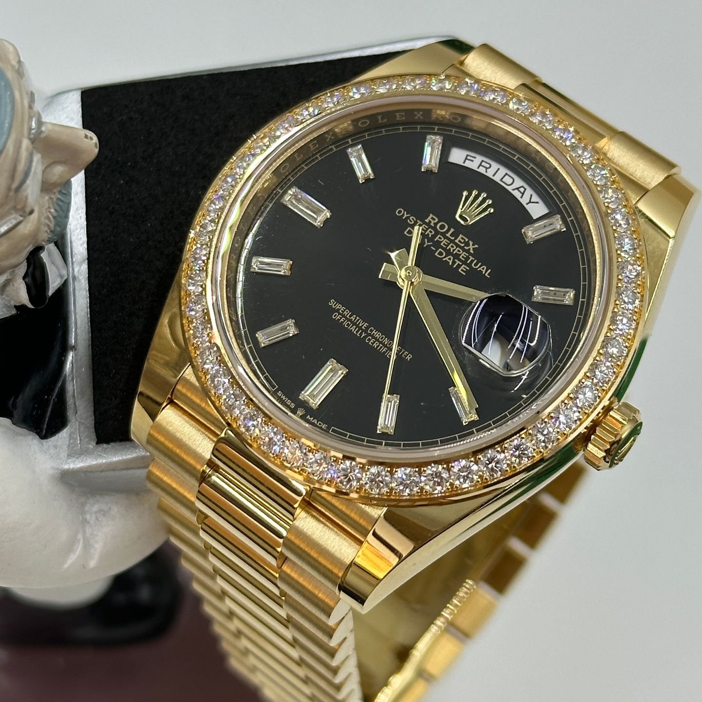 Rolex Day-Date 40 228348 (2019) - Zwart wijzerplaat 40mm Geelgoud (1/8)