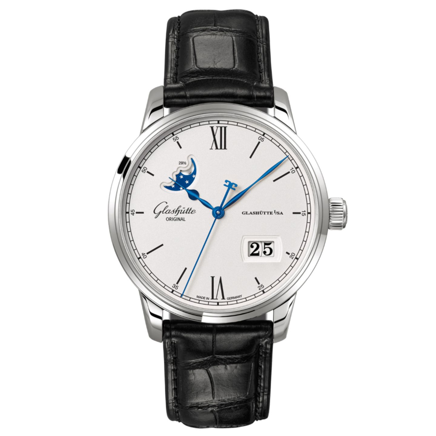 Glashütte Original Senator Excellence 1-36-04-01-02-01 (2024) - Zilver wijzerplaat 40mm Staal (1/1)