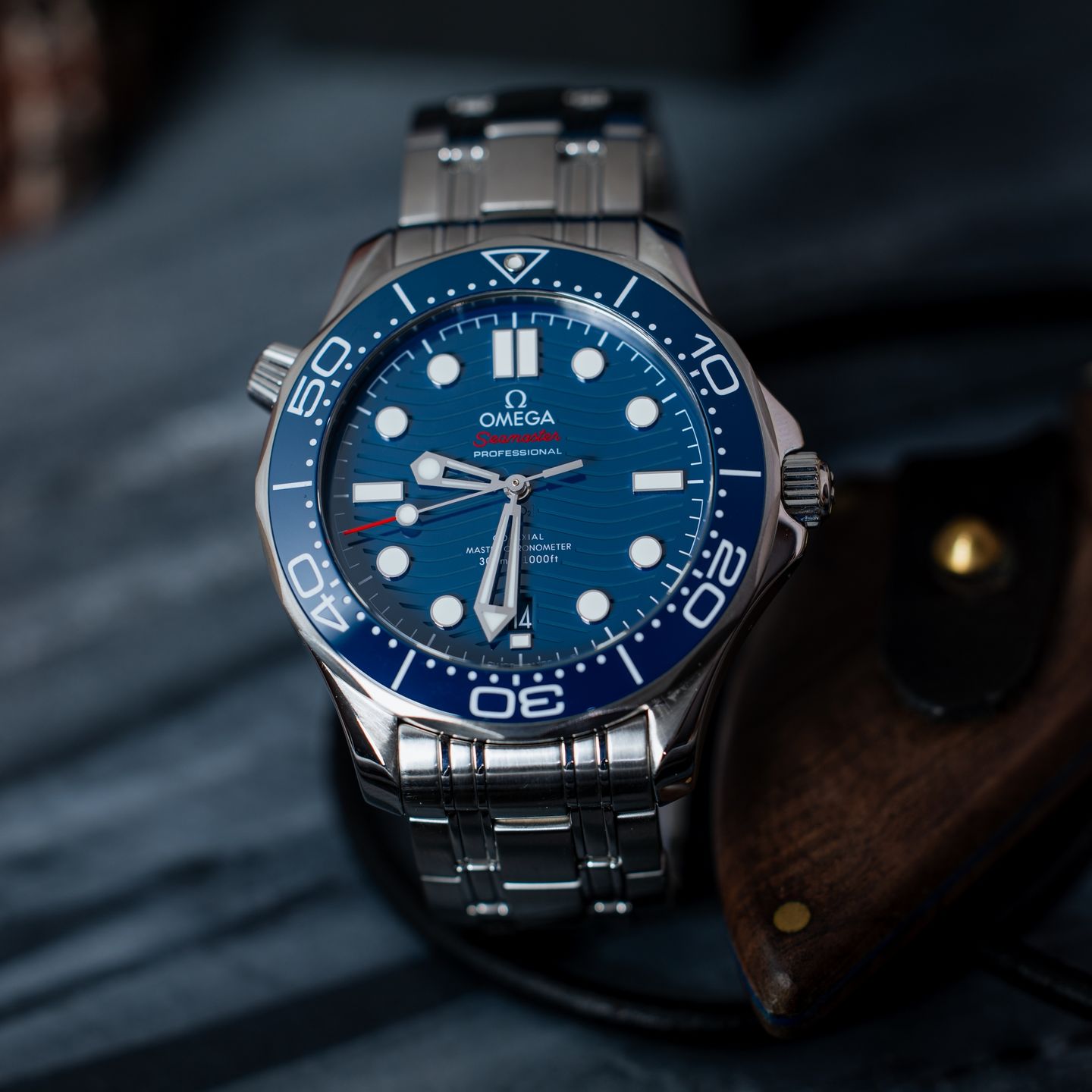 Omega Seamaster Diver 300 M 210.30.42.20.03.001 (2020) - Blauw wijzerplaat 42mm Staal (1/4)