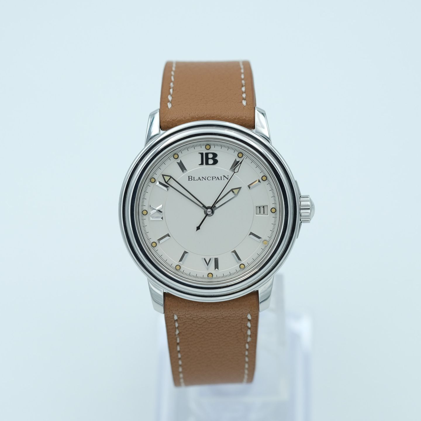 Blancpain Léman Ultra Slim 2100 (1995) - White dial 39 mm Steel case (3/7)