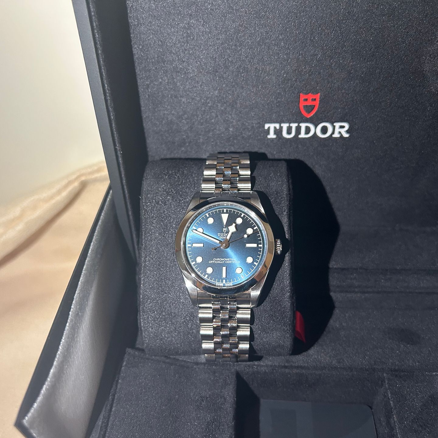 Tudor Black Bay 36 79640 (2024) - Blauw wijzerplaat 36mm Staal (1/8)