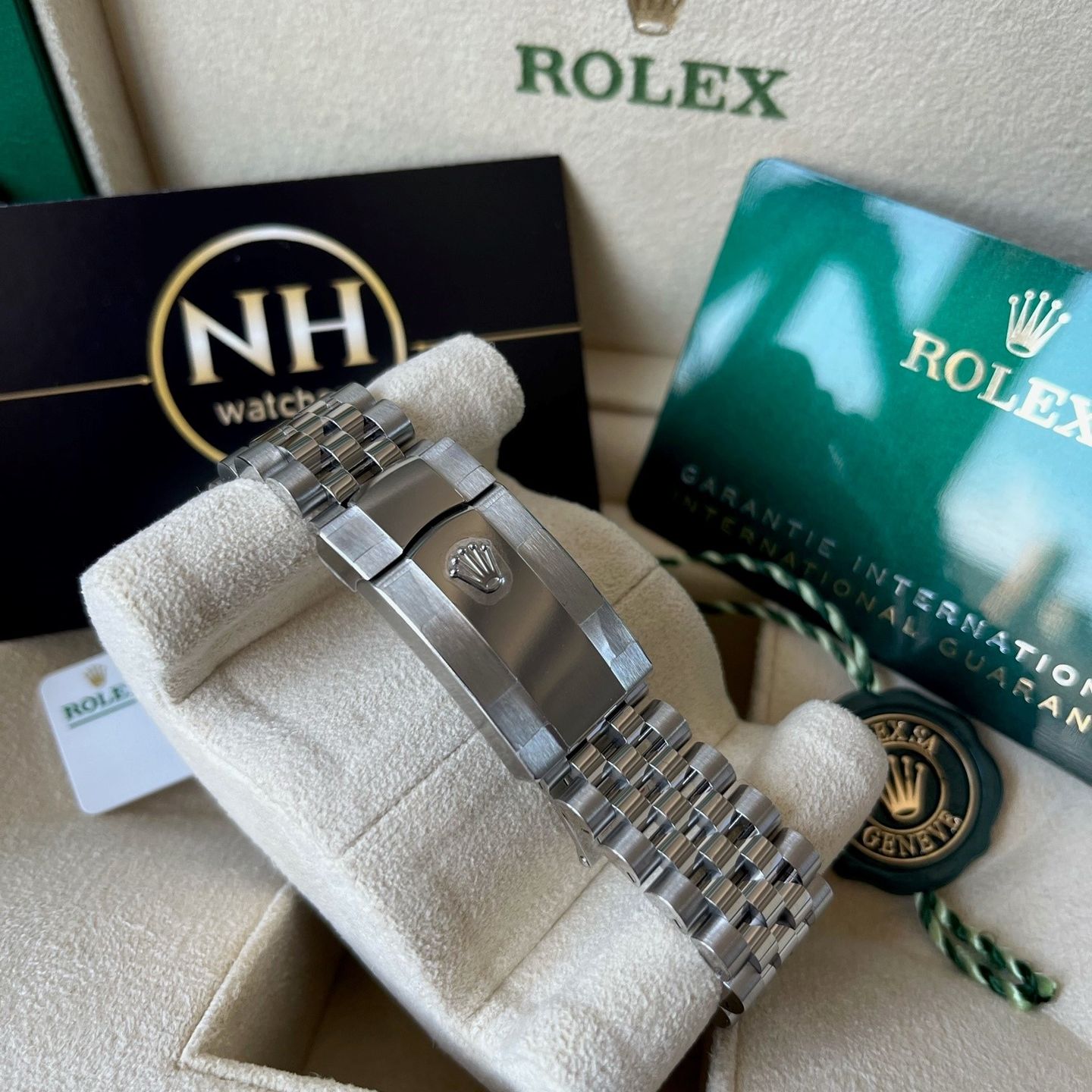 Rolex Datejust 41 126334 (2024) - Green dial 41 mm Steel case (4/6)