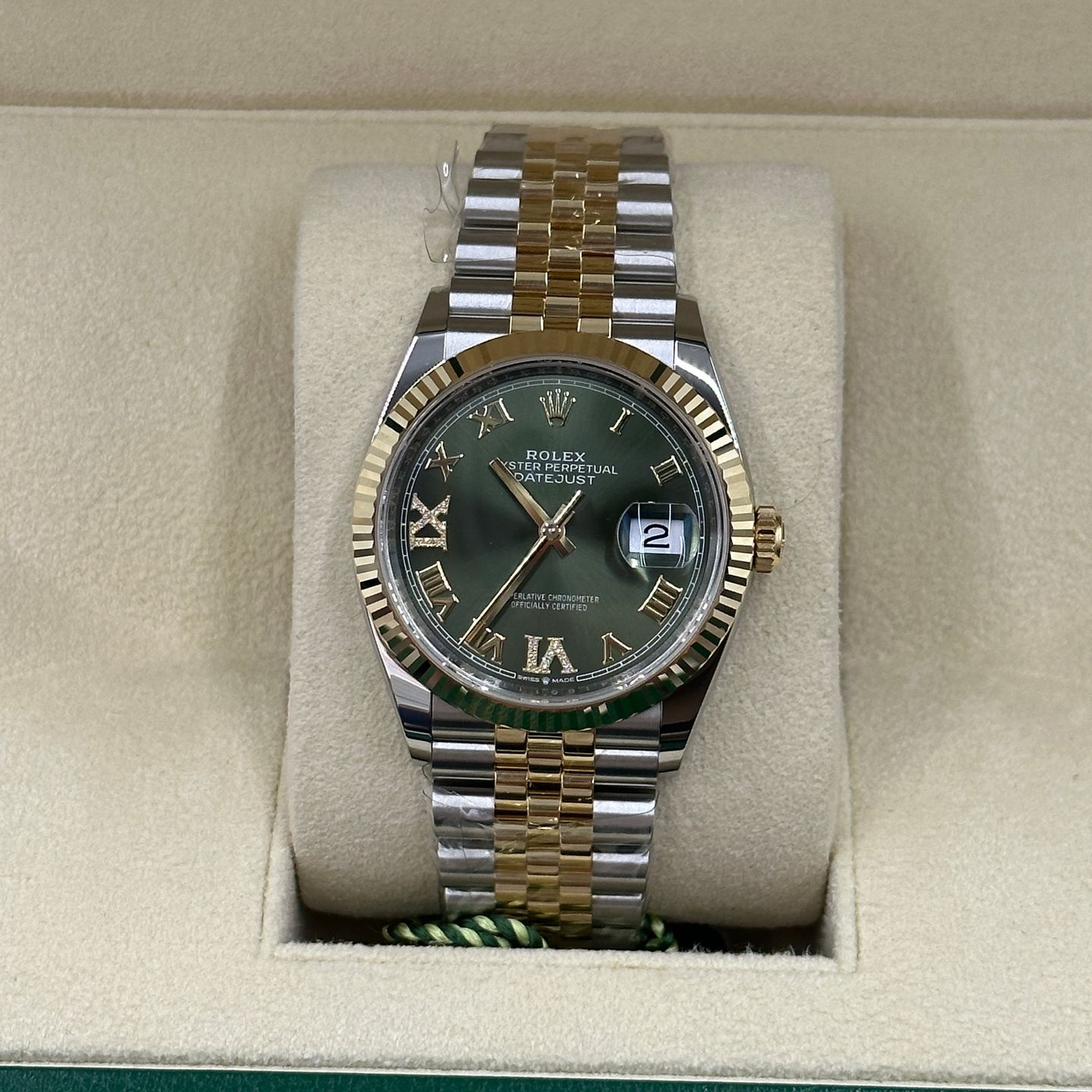Rolex Datejust 36 126233 (2025) - Onbekend wijzerplaat 36mm Goud/Staal (1/8)