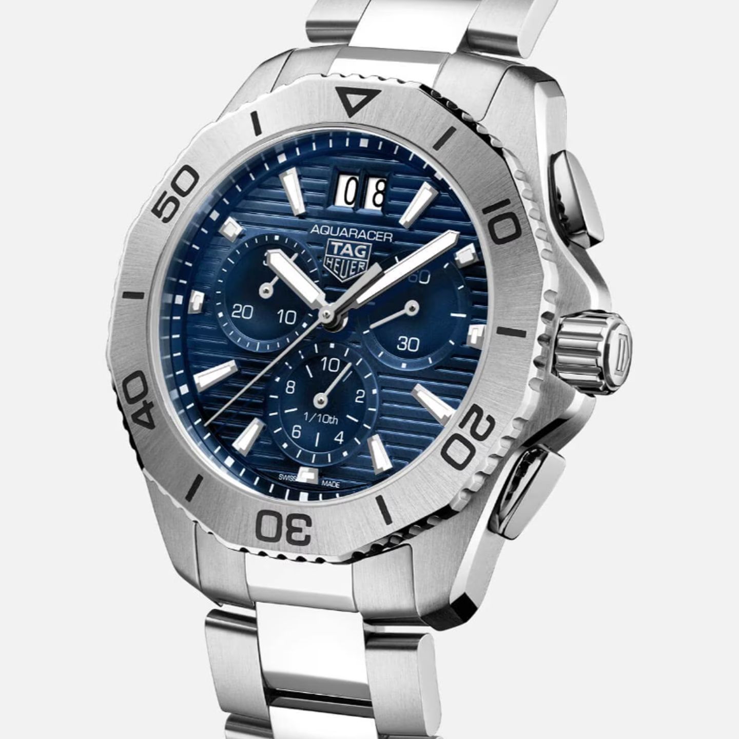 TAG Heuer Aquaracer CBP1110.BA0627 (2024) - Zwart wijzerplaat 40mm Staal (1/1)