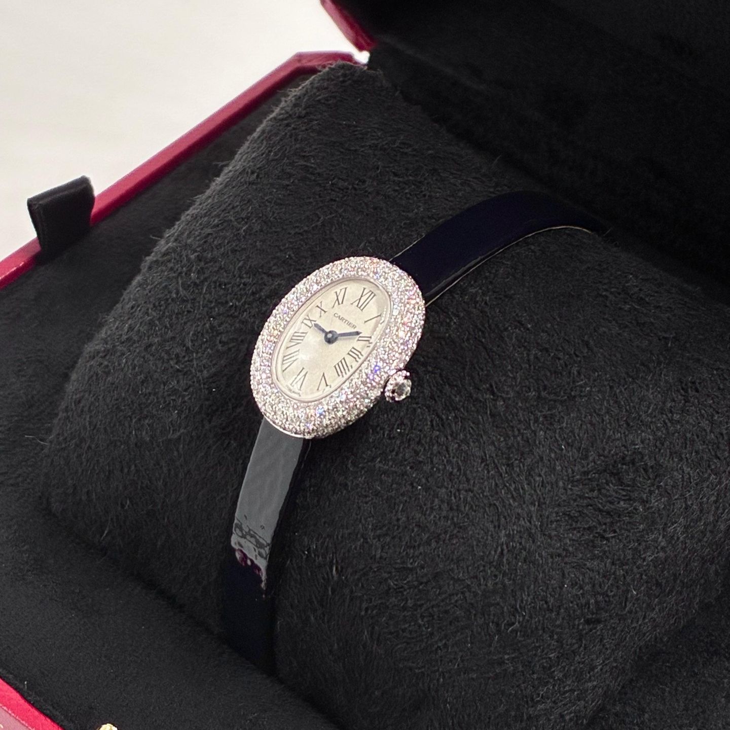 Cartier Baignoire WJBA0050 (2025) - Silver dial Unknown White Gold case (7/8)