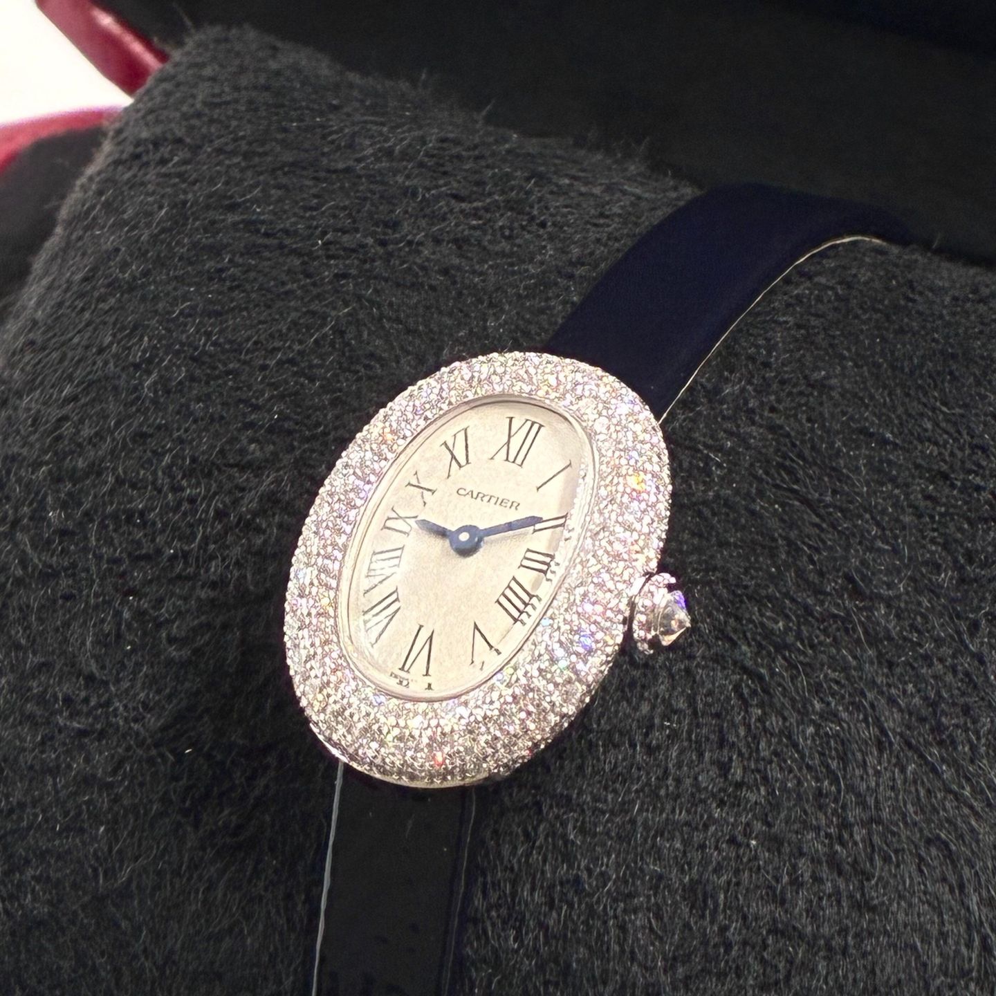 Cartier Baignoire WJBA0050 (2025) - Silver dial Unknown White Gold case (6/8)