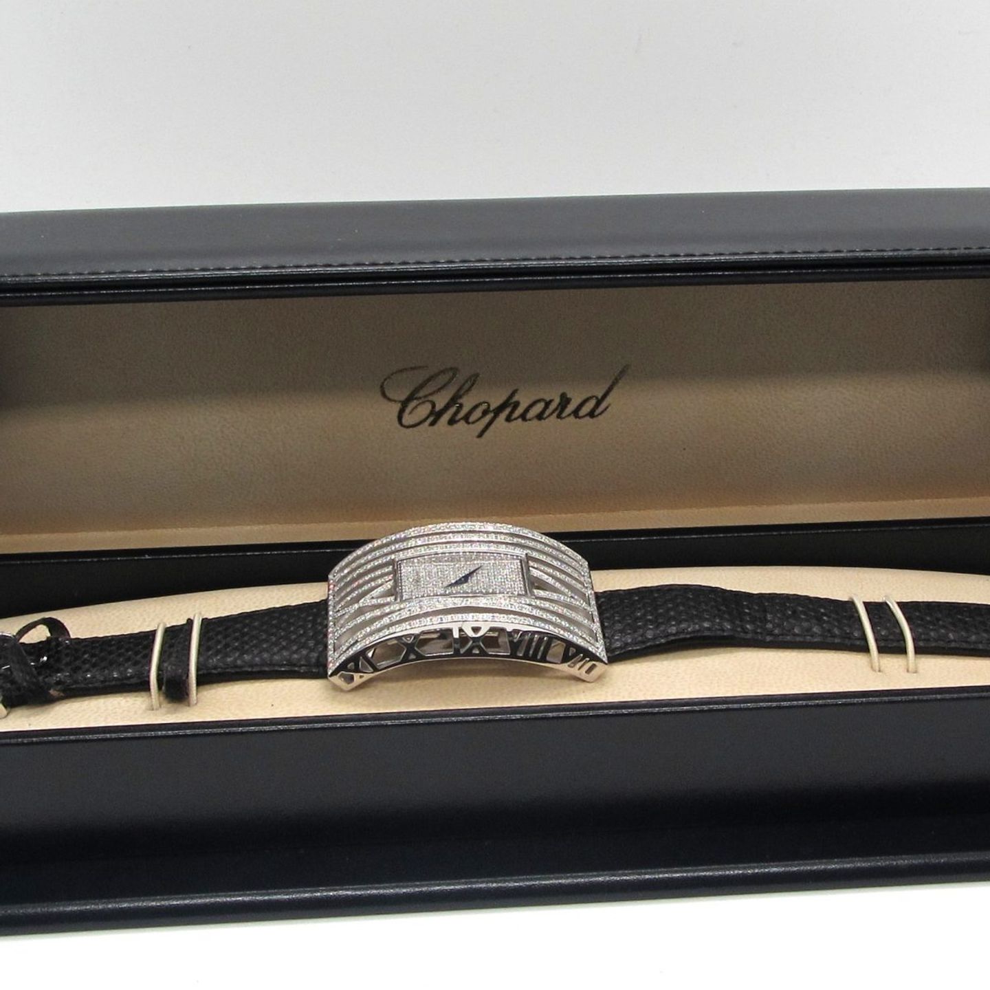 Chopard Unknown 13/7130-20 (2007) - Transparent dial 56 mm White Gold case (4/6)