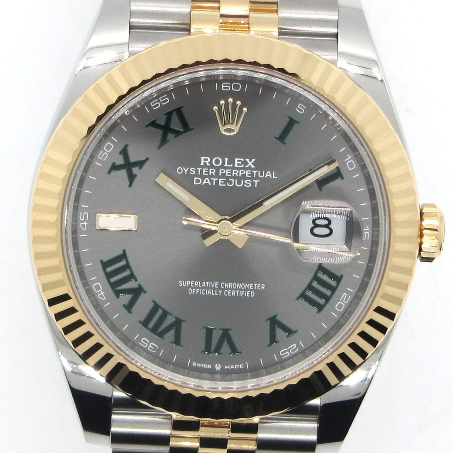 Rolex Datejust 41 126333 (2023) - Grey dial 41 mm Gold/Steel case (1/6)