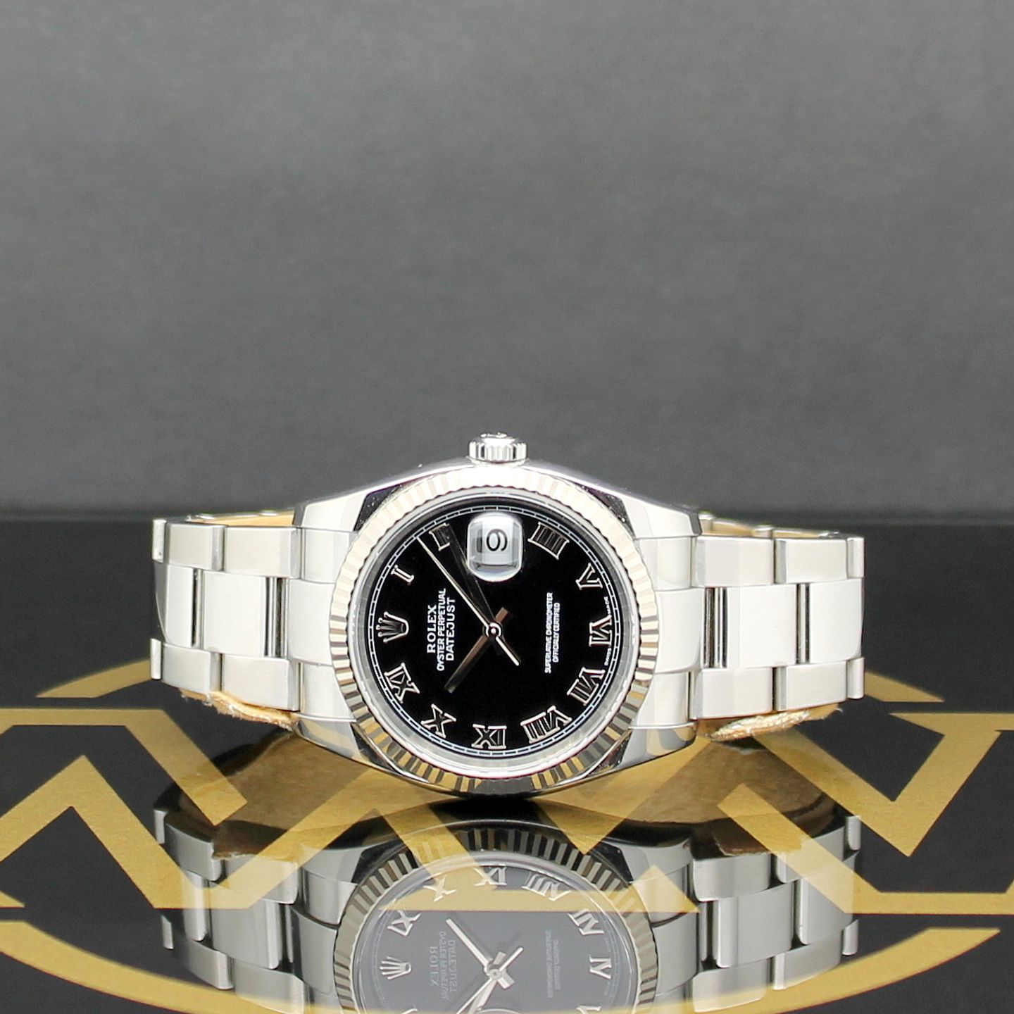 Rolex Datejust 36 116234 (2005) - Black dial 36 mm Steel case (4/7)
