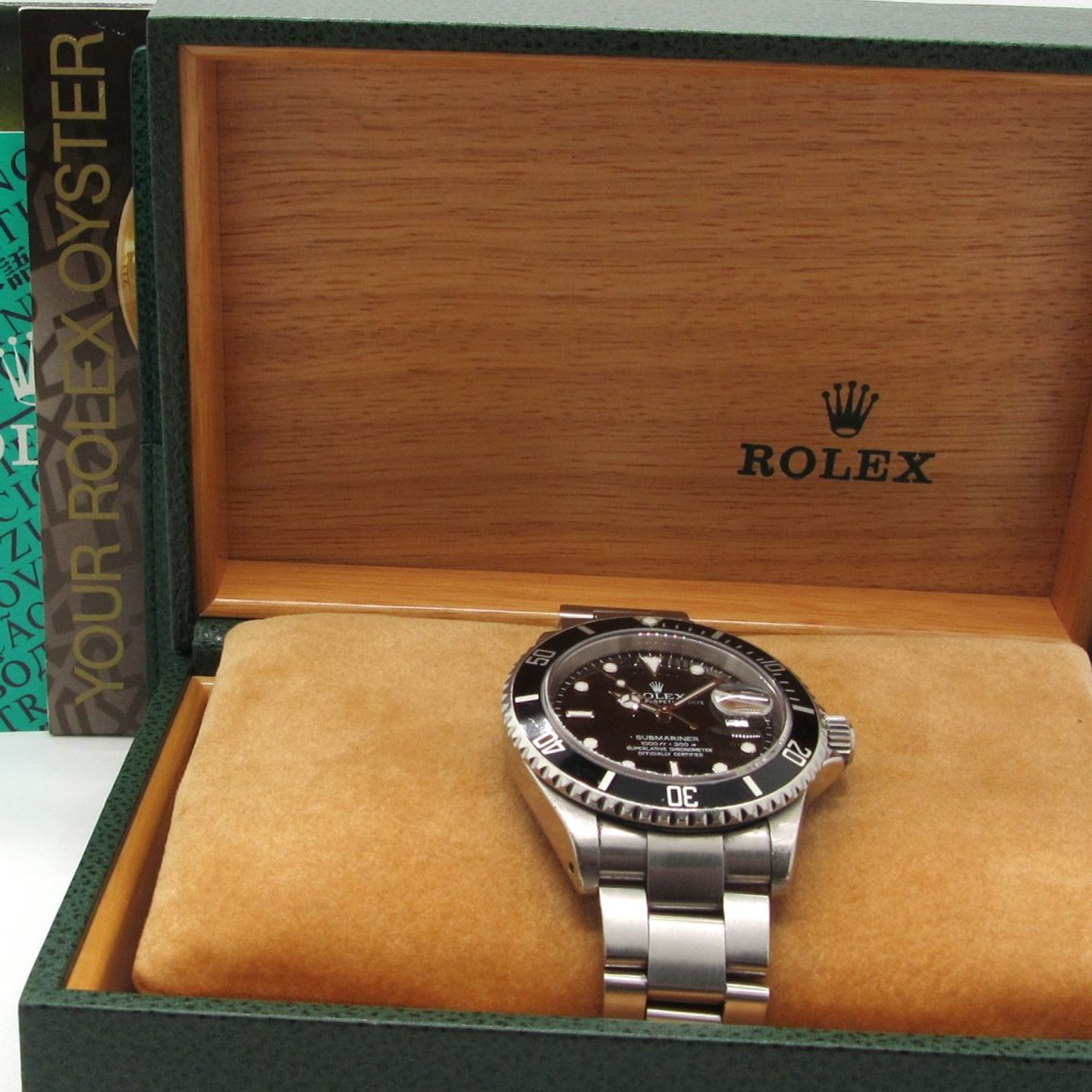Rolex Submariner Date 16610 (2000) - Black dial 40 mm Steel case (4/6)