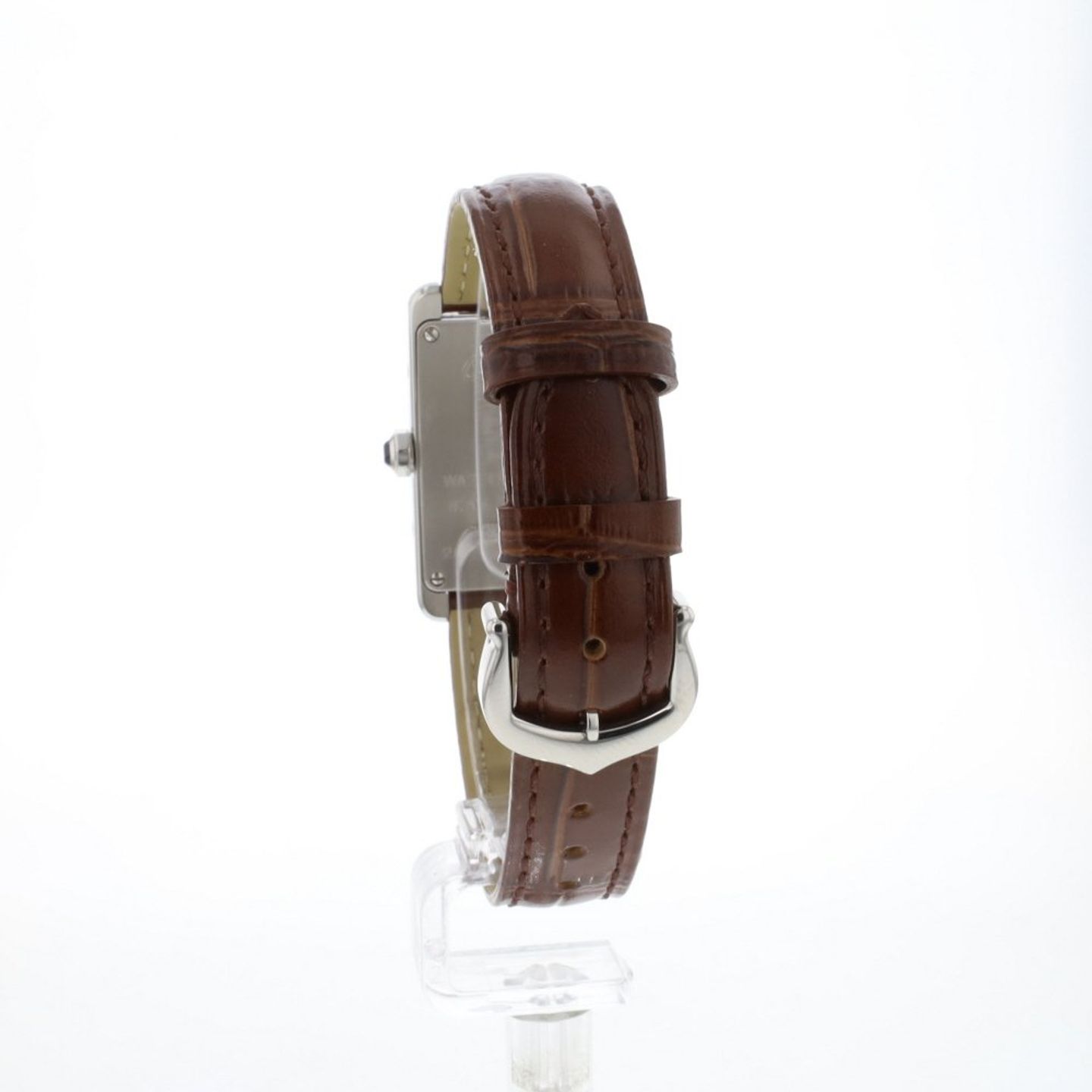 Cartier Tank Américaine WSTA0082 (2024) - Zilver wijzerplaat 35mm Staal (4/6)