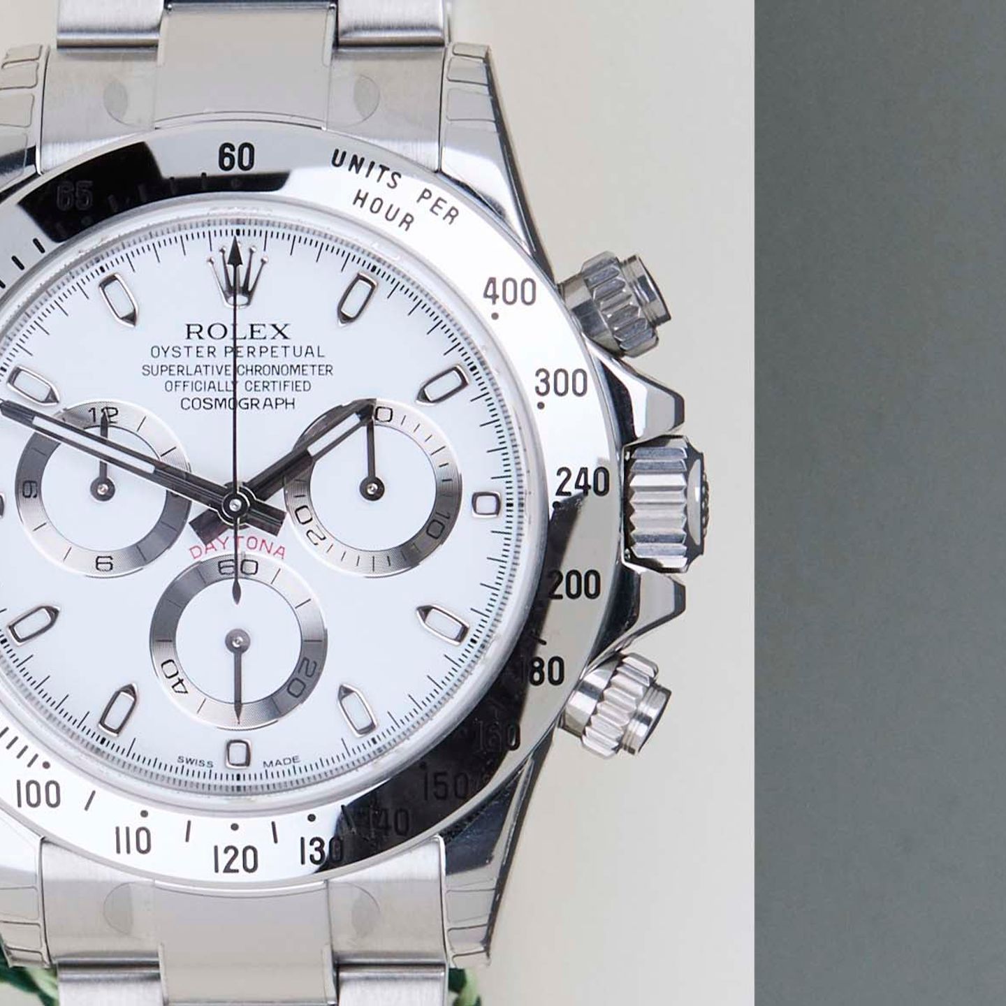 Rolex Daytona 116520 (2015) - 40 mm Steel case (5/8)