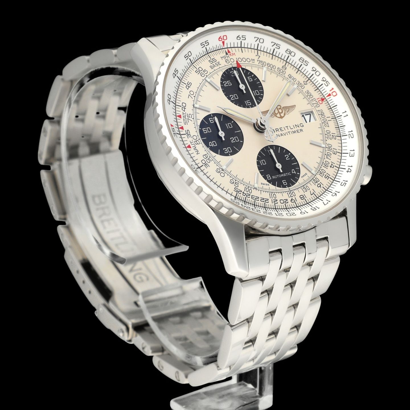 Breitling Navitimer Heritage A13324 (2015) - Silver dial 41 mm Steel case (6/8)