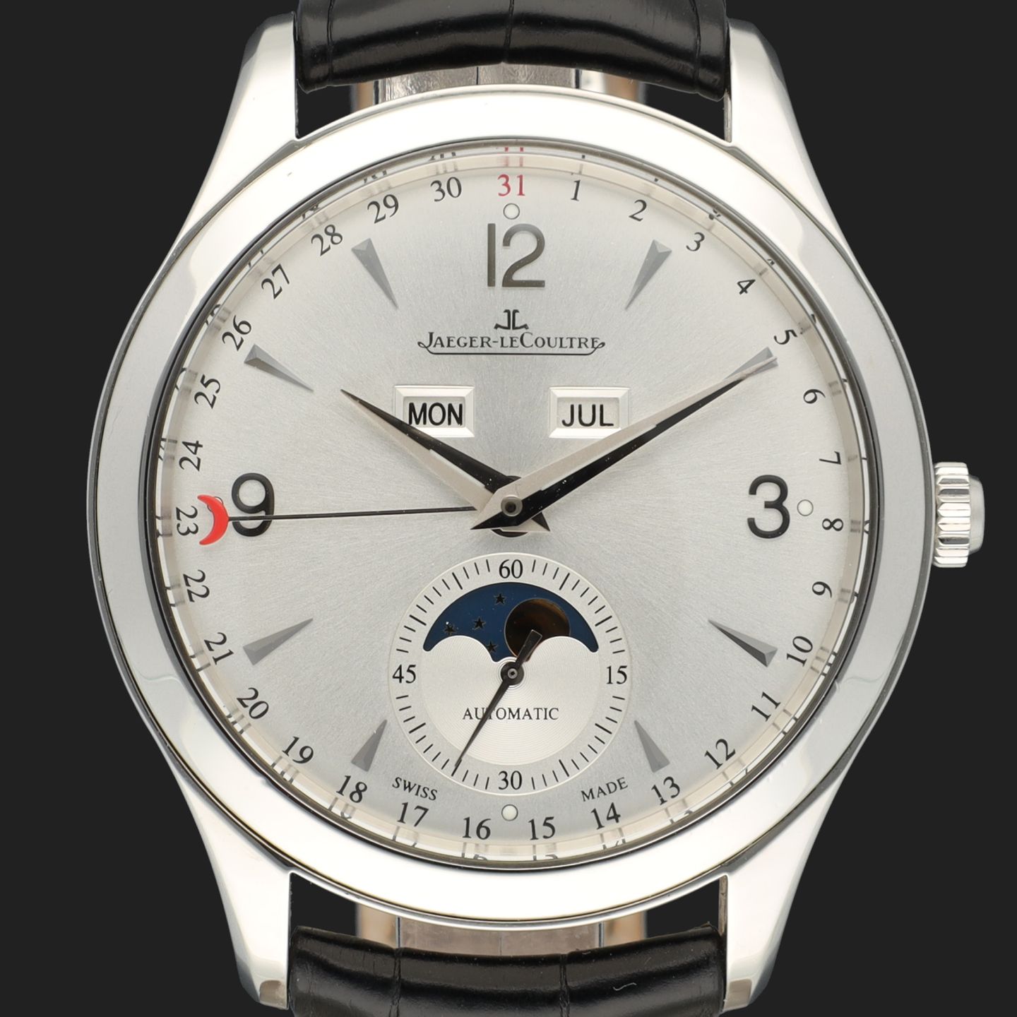 Jaeger-LeCoultre Master Calendar 176.8.12.S (2018) - 39 mm Steel case (2/8)