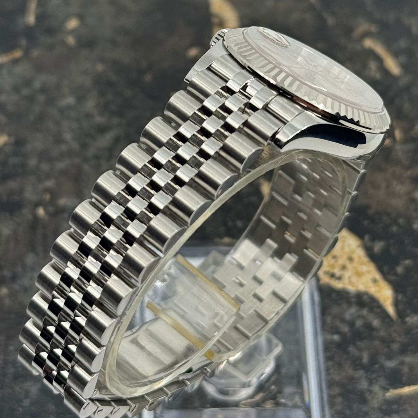 Rolex Datejust 31 278274 (2025) - Roze wijzerplaat 31mm Staal (8/8)