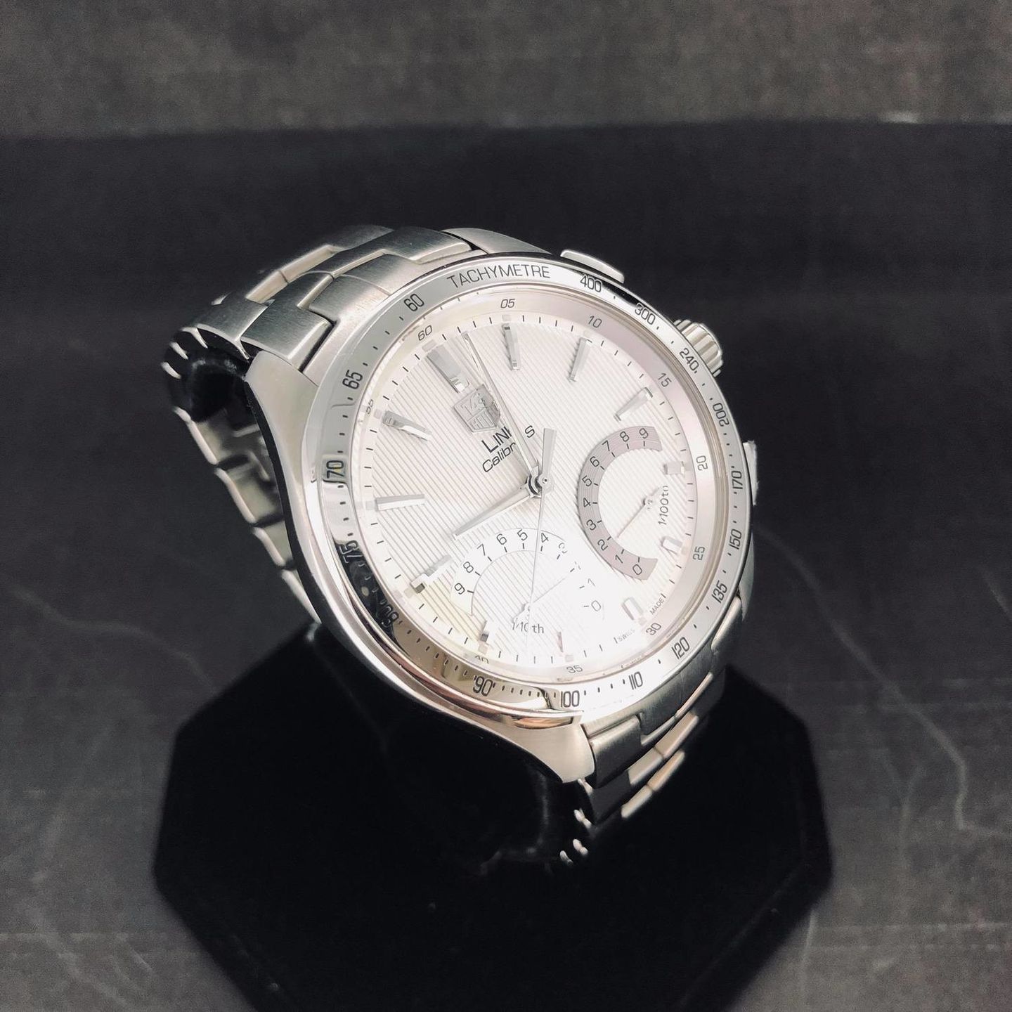 TAG Heuer Link CAT7011 (Onbekend (willekeurig serienummer)) - Wit wijzerplaat 43mm Staal (6/8)