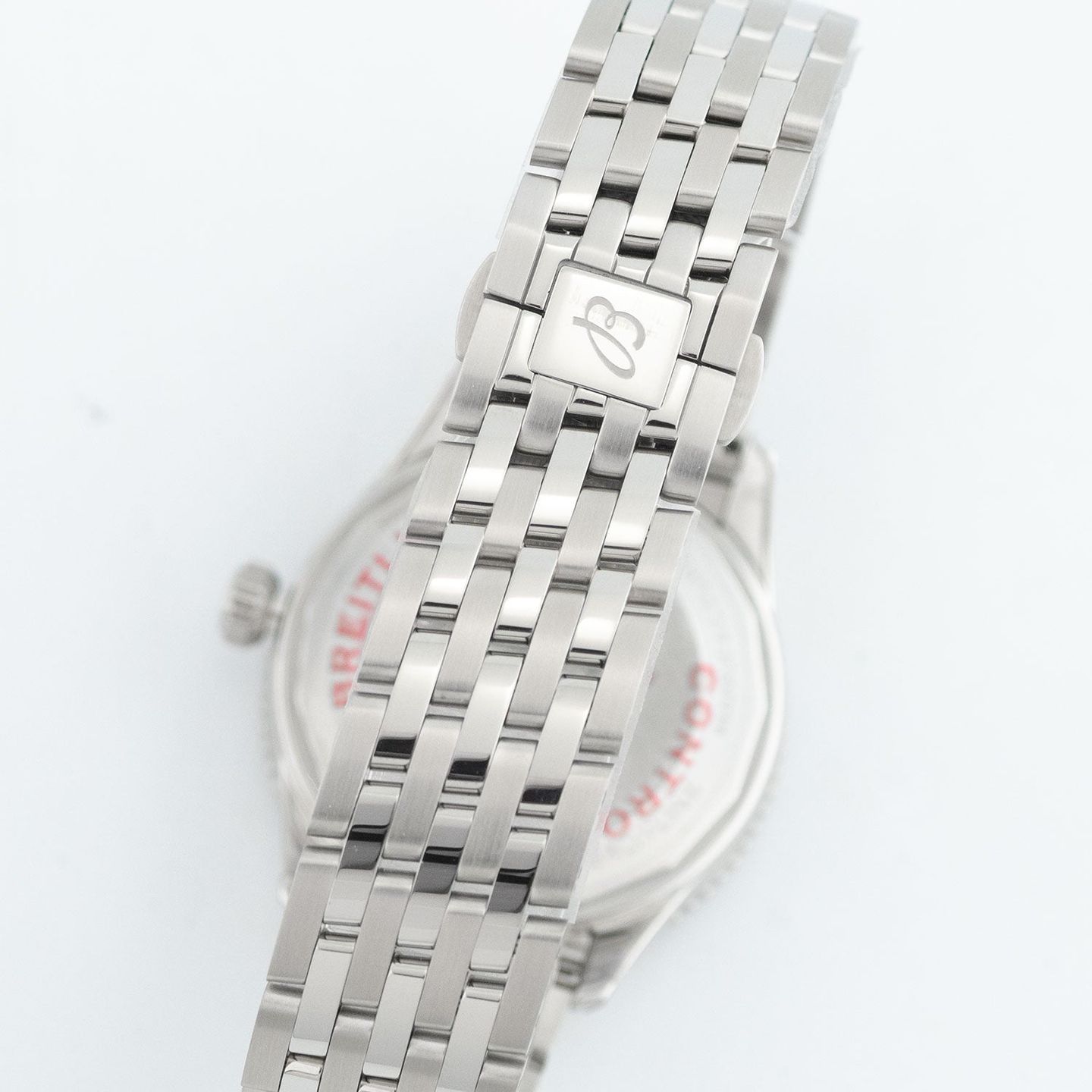 Breitling Navitimer A17327211G1A1 (Unknown (random serial)) - White dial 36 mm Steel case (4/5)