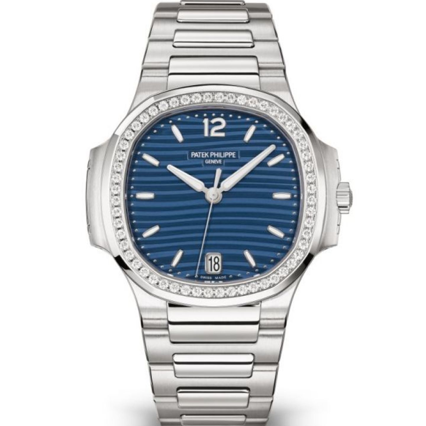 Patek Philippe Nautilus 7118/1200A-001 (2020) - Blauw wijzerplaat 29mm Staal (1/5)