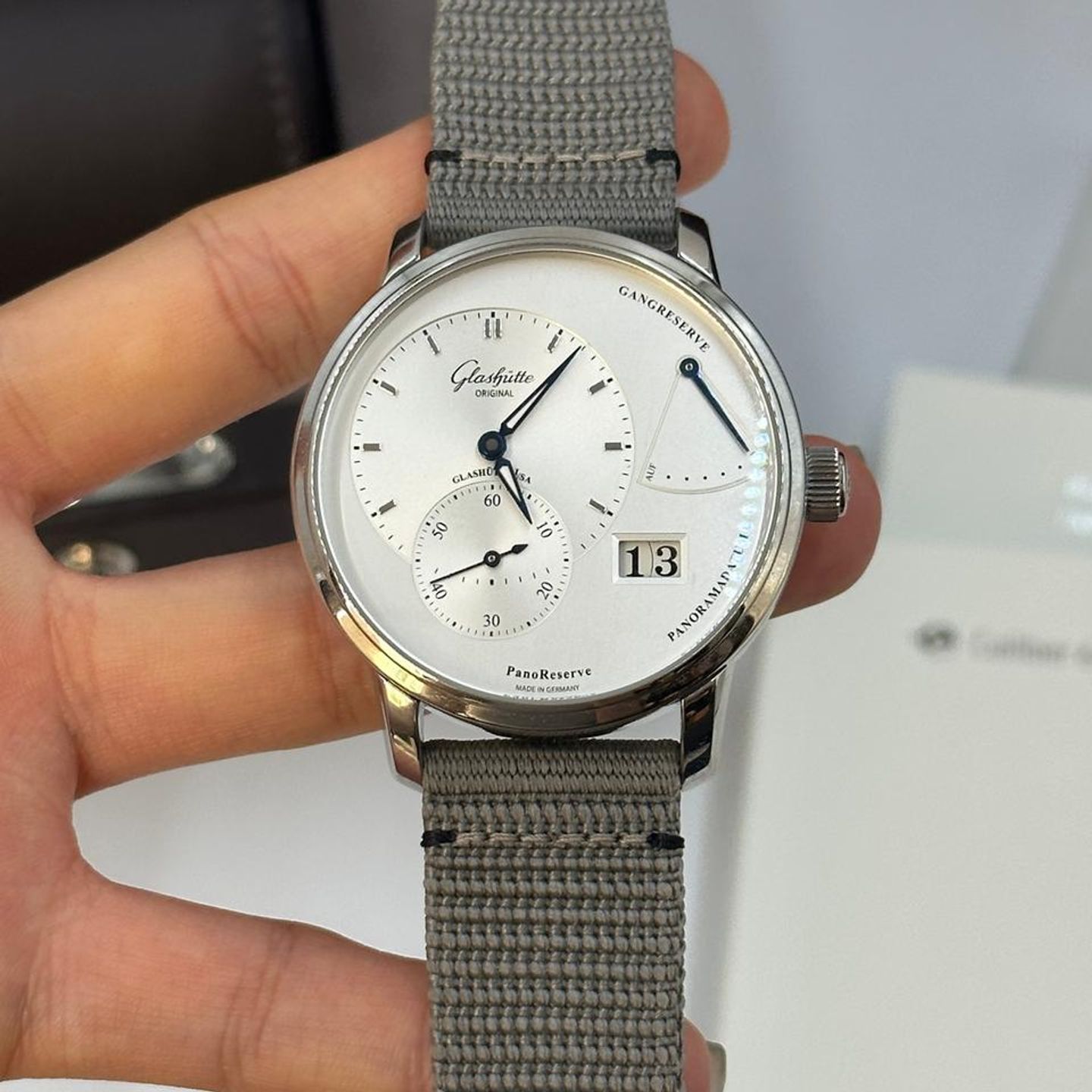 Glashütte Original PanoReserve 1-65-01-22-12-66 (2025) - 40mm Staal (6/10)