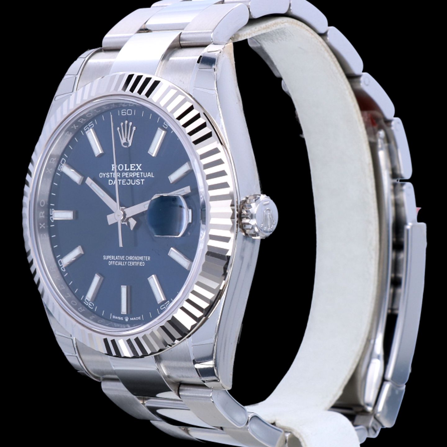 Rolex Datejust 41 126334 (2022) - Blauw wijzerplaat 41mm Staal (3/8)