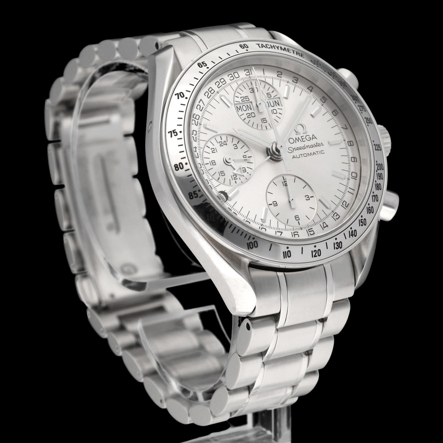 Omega Speedmaster Day Date 3523.30.00 (2006) - Silver dial 39 mm Steel case (6/8)