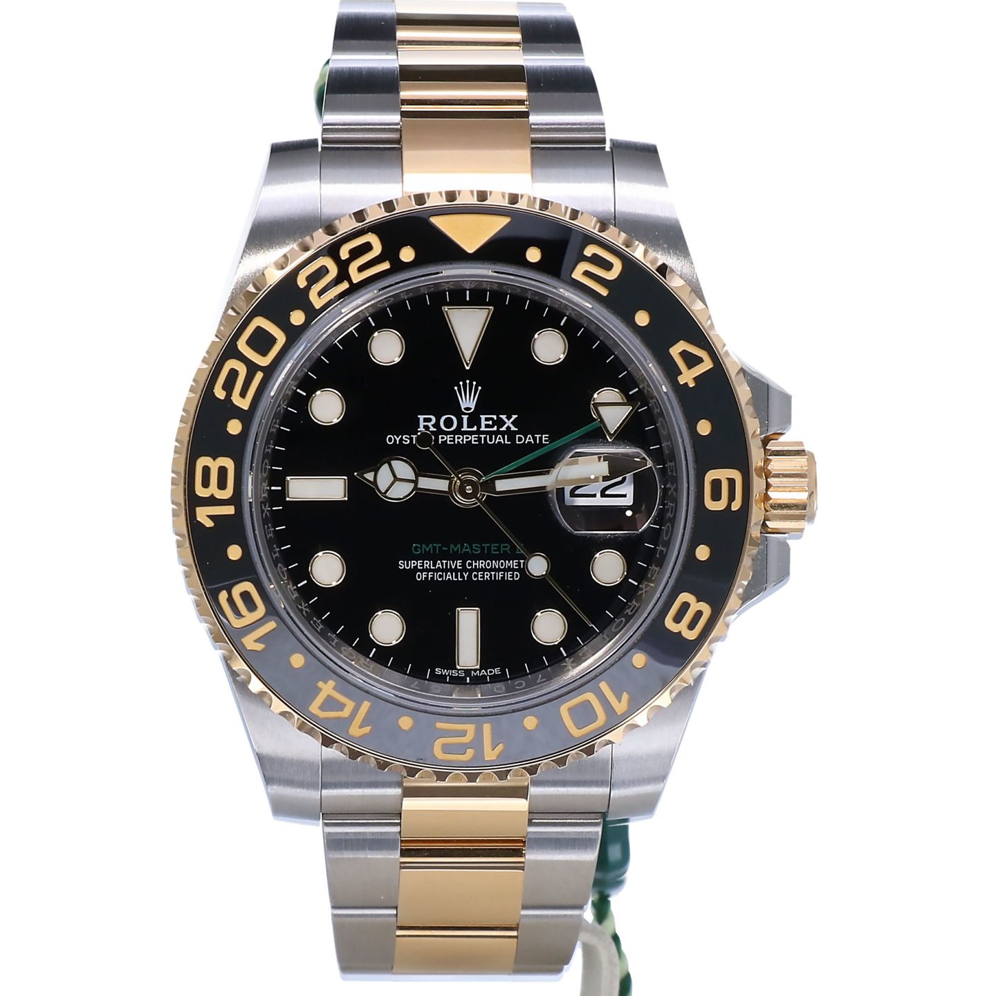 Rolex GMT-Master II 116713LN (2019) - Zwart wijzerplaat 40mm Goud/Staal (5/8)