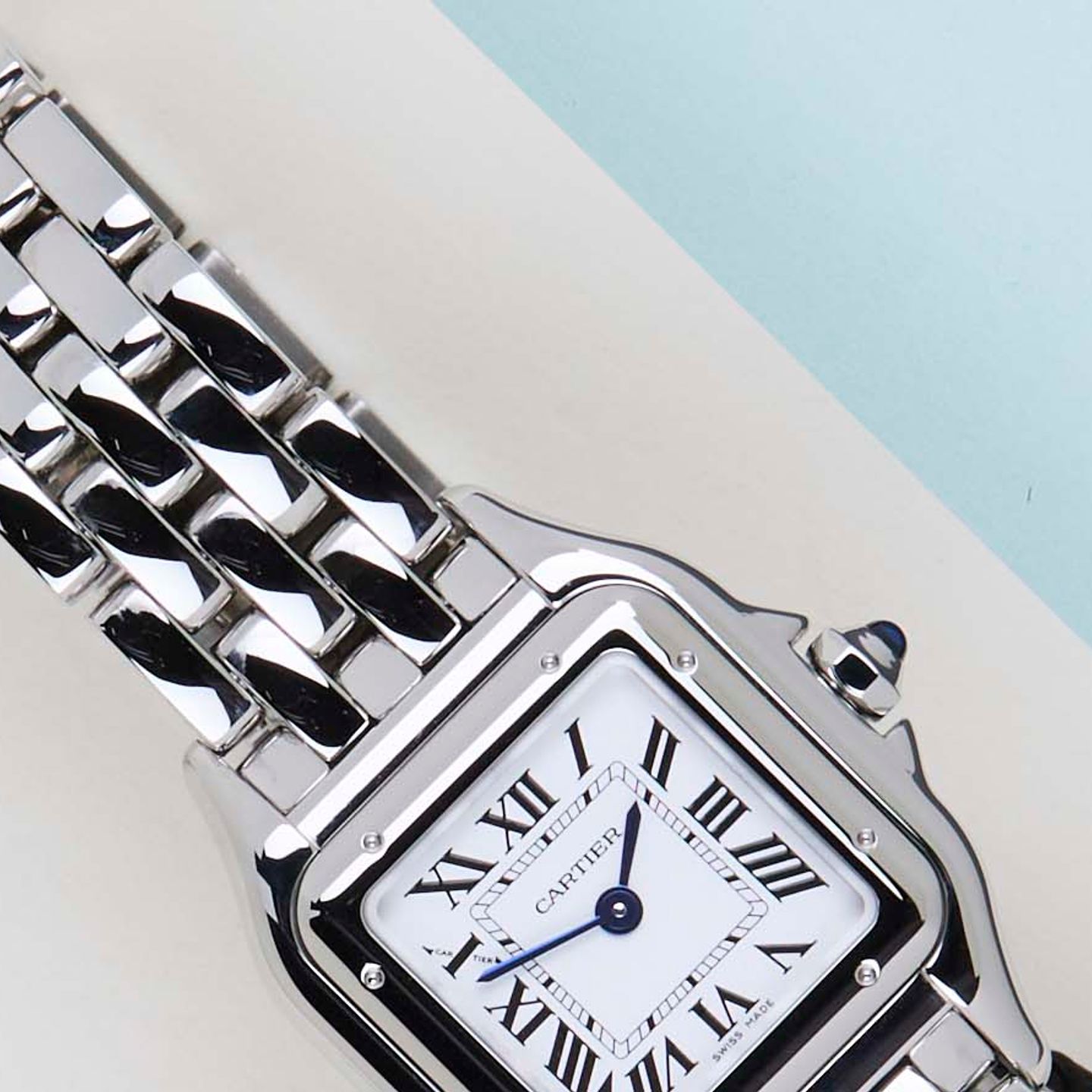 Cartier Panthère WSPN0013 (2025) - Zilver wijzerplaat 23mm Staal (3/8)