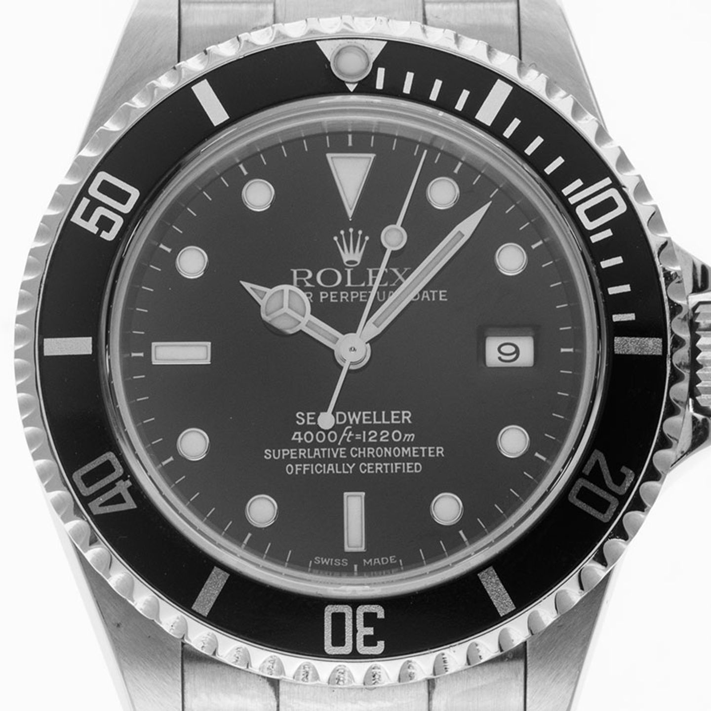 Rolex Sea-Dweller 4000 16600 (2002) - Black dial 40 mm Steel case (1/8)