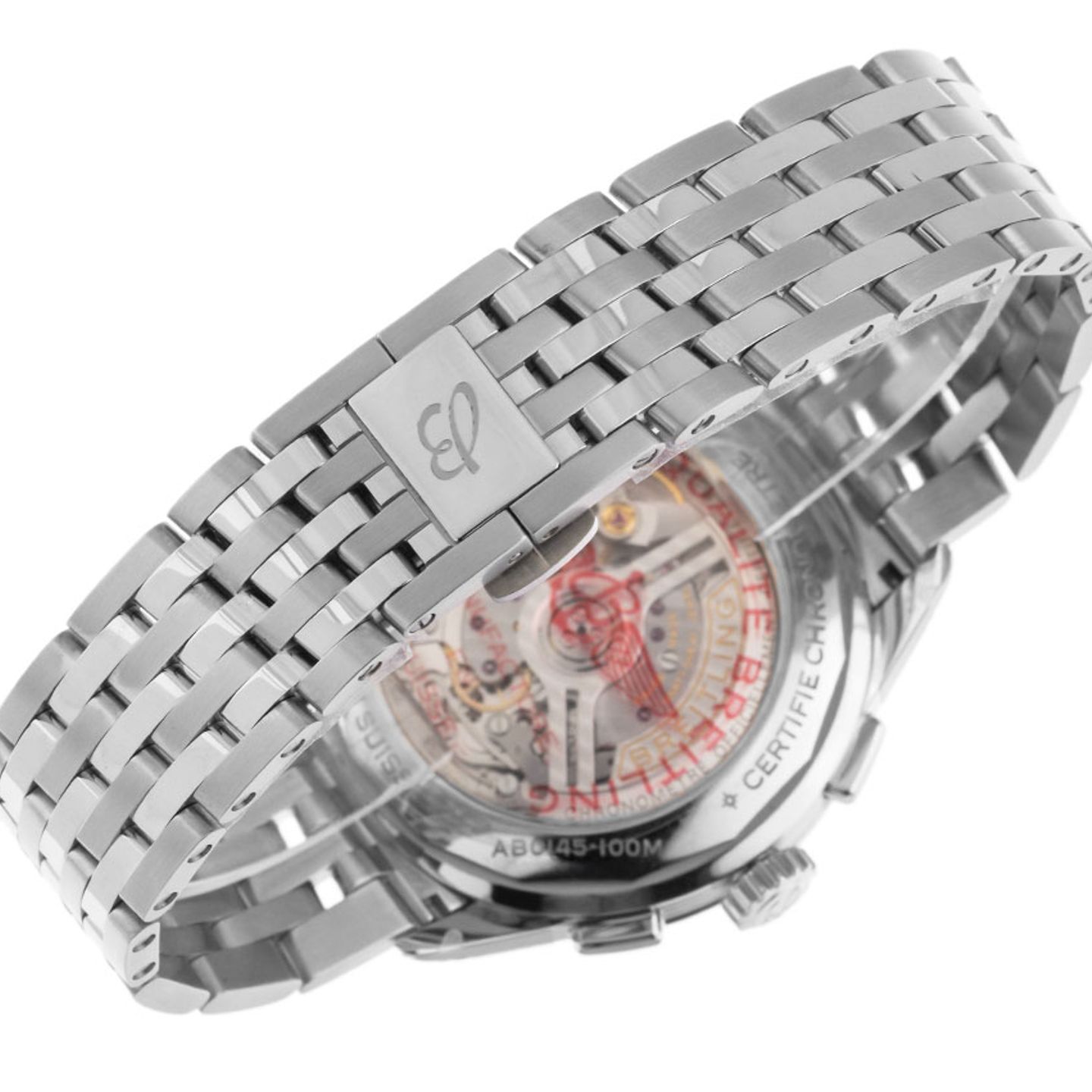 Breitling Premier AB0145211G1A1 (2023) - Yellow dial 42 mm Steel case (6/6)