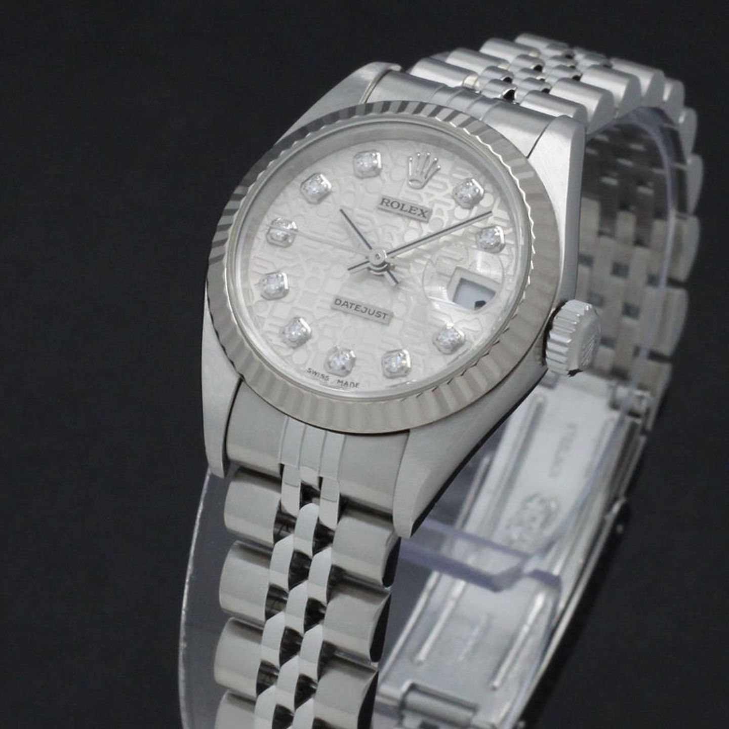 Rolex Lady-Datejust 79174 (2001) - Silver dial 26 mm Steel case (6/7)